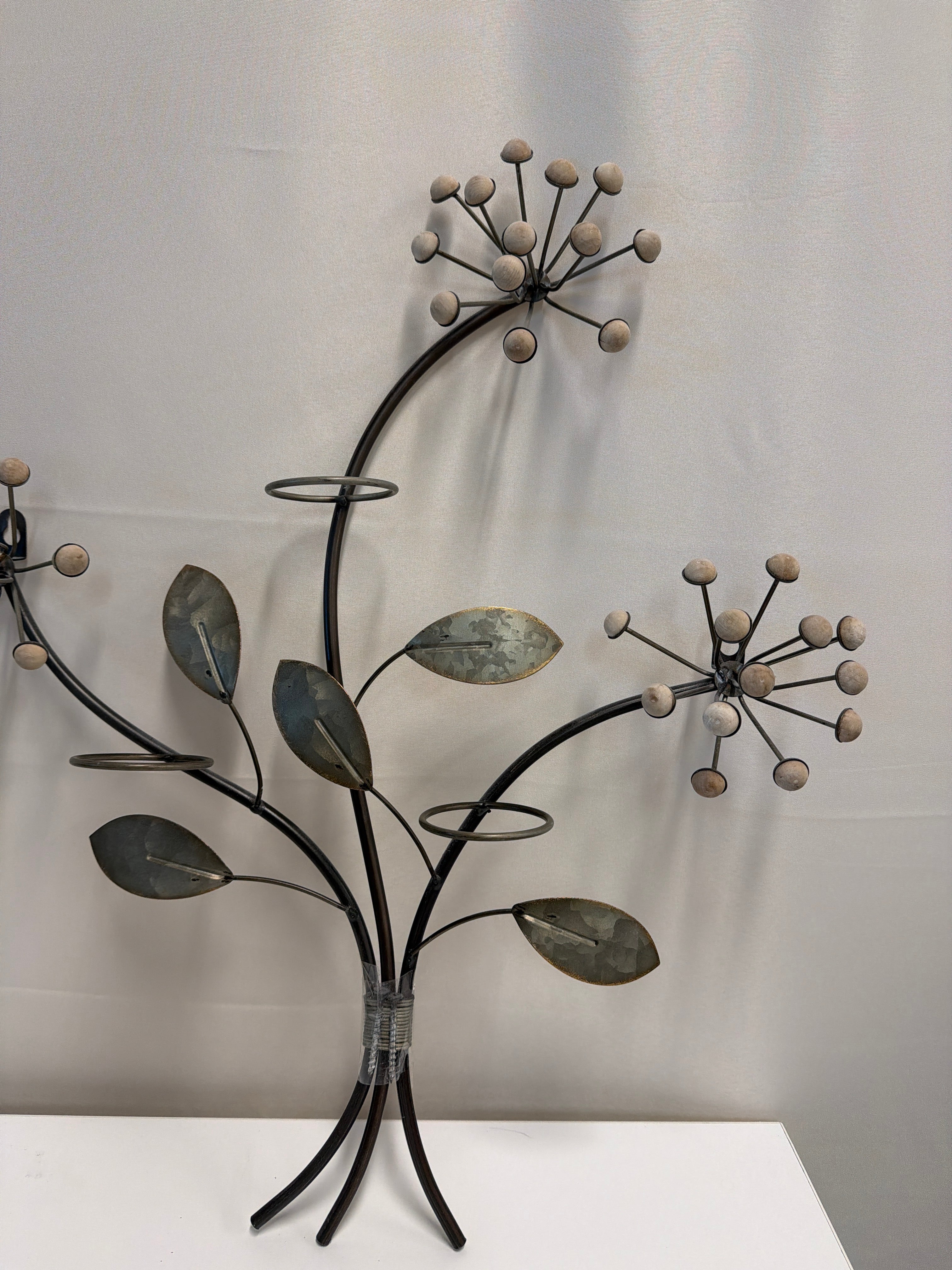 Botanical Metal Wall Art Sculpture