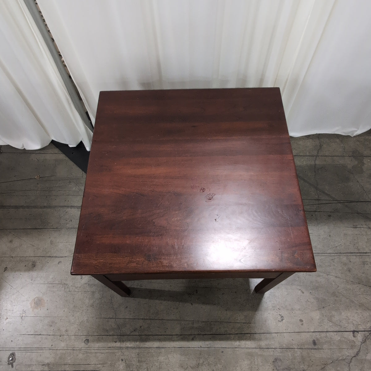 Lexington Cherry-toned Wood End Table with a Single Drawer