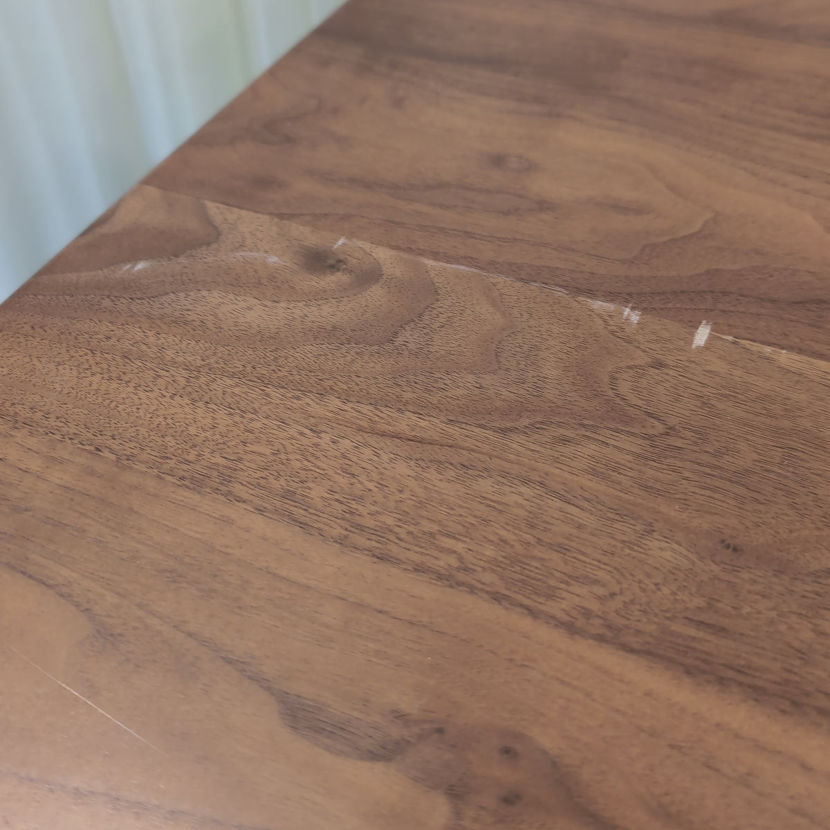 Rectangular Medium Brown Wood Dining Table Top