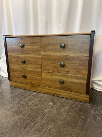 Industrial Style 6-Drawer Dresser