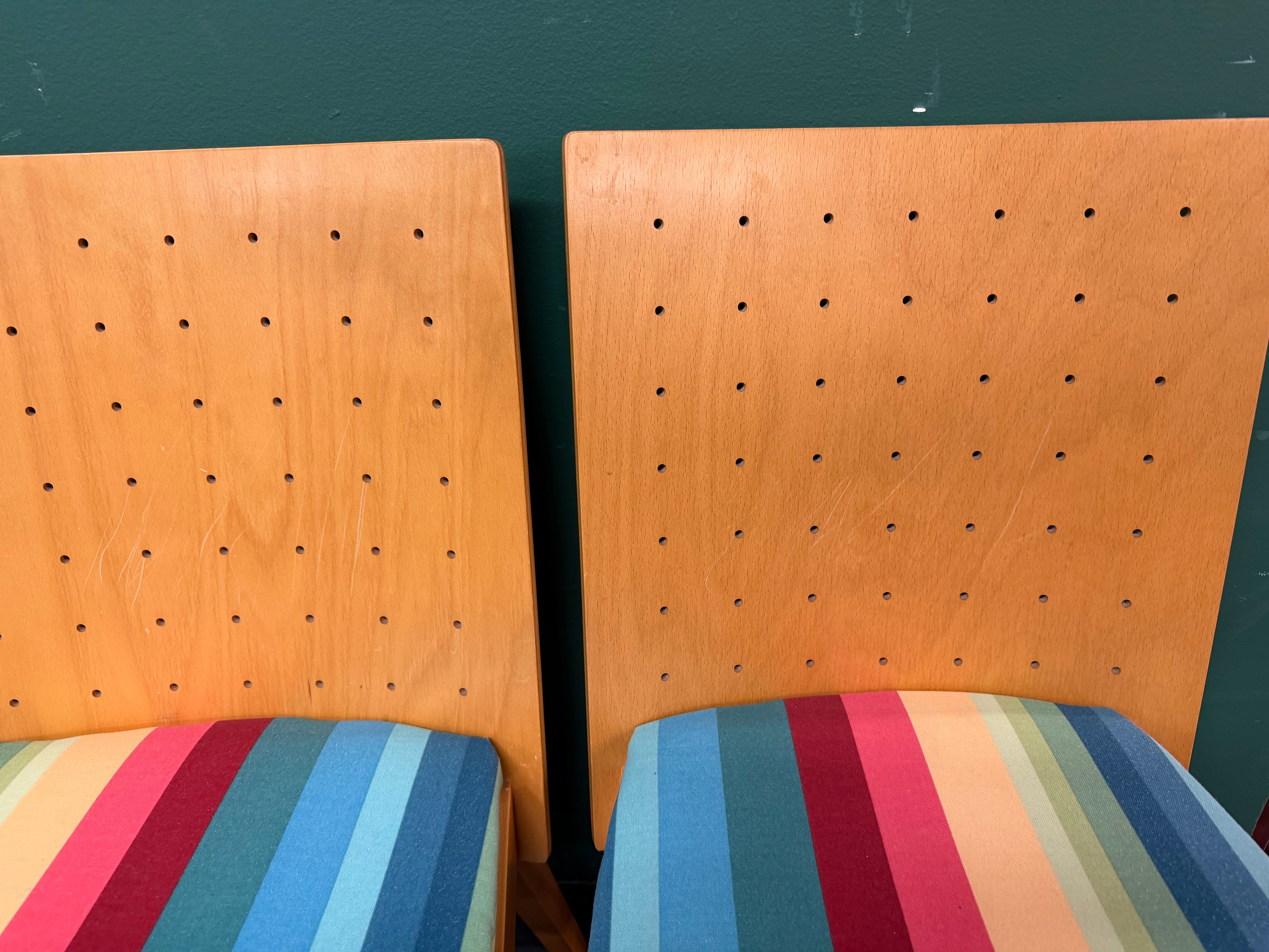 Set of Four (4) - Mid Century Modern Dining Room Chairs by IMS SRL (Made in Italy) in Good Condition