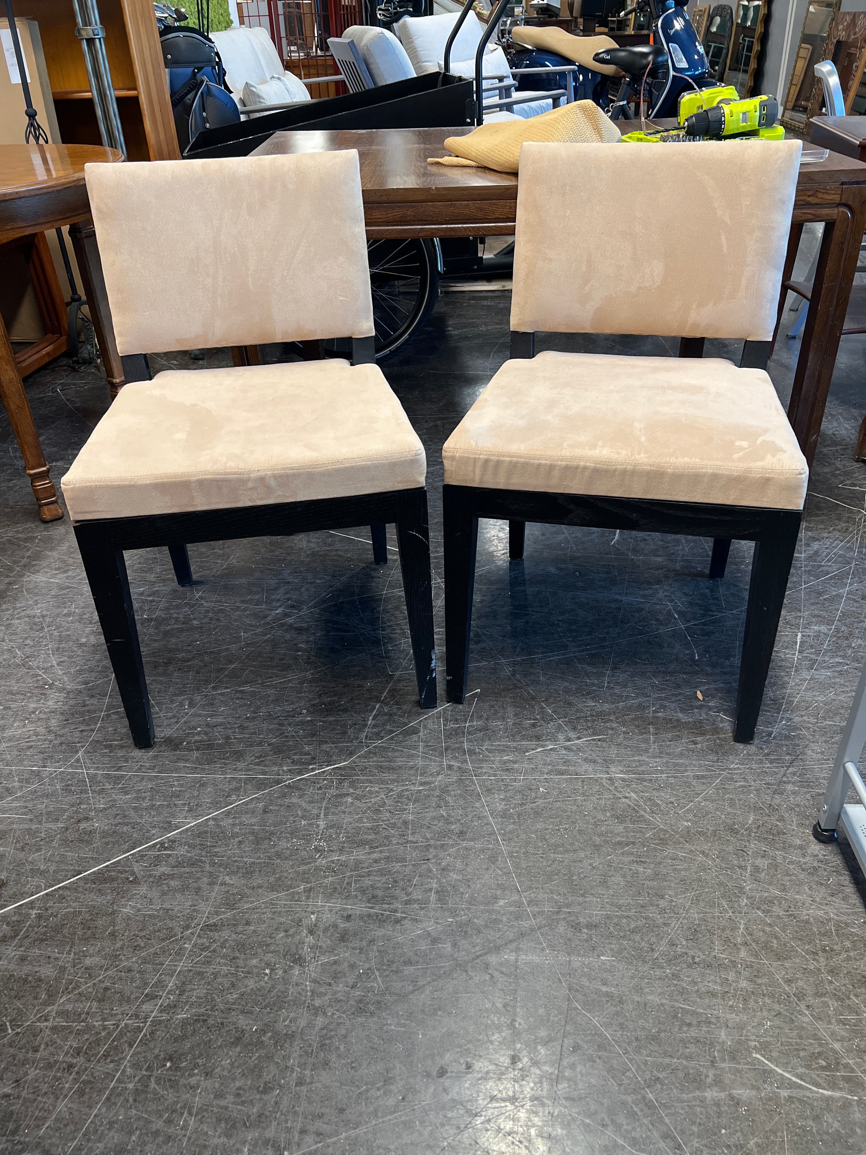 Tan and Black Chair, Made in America