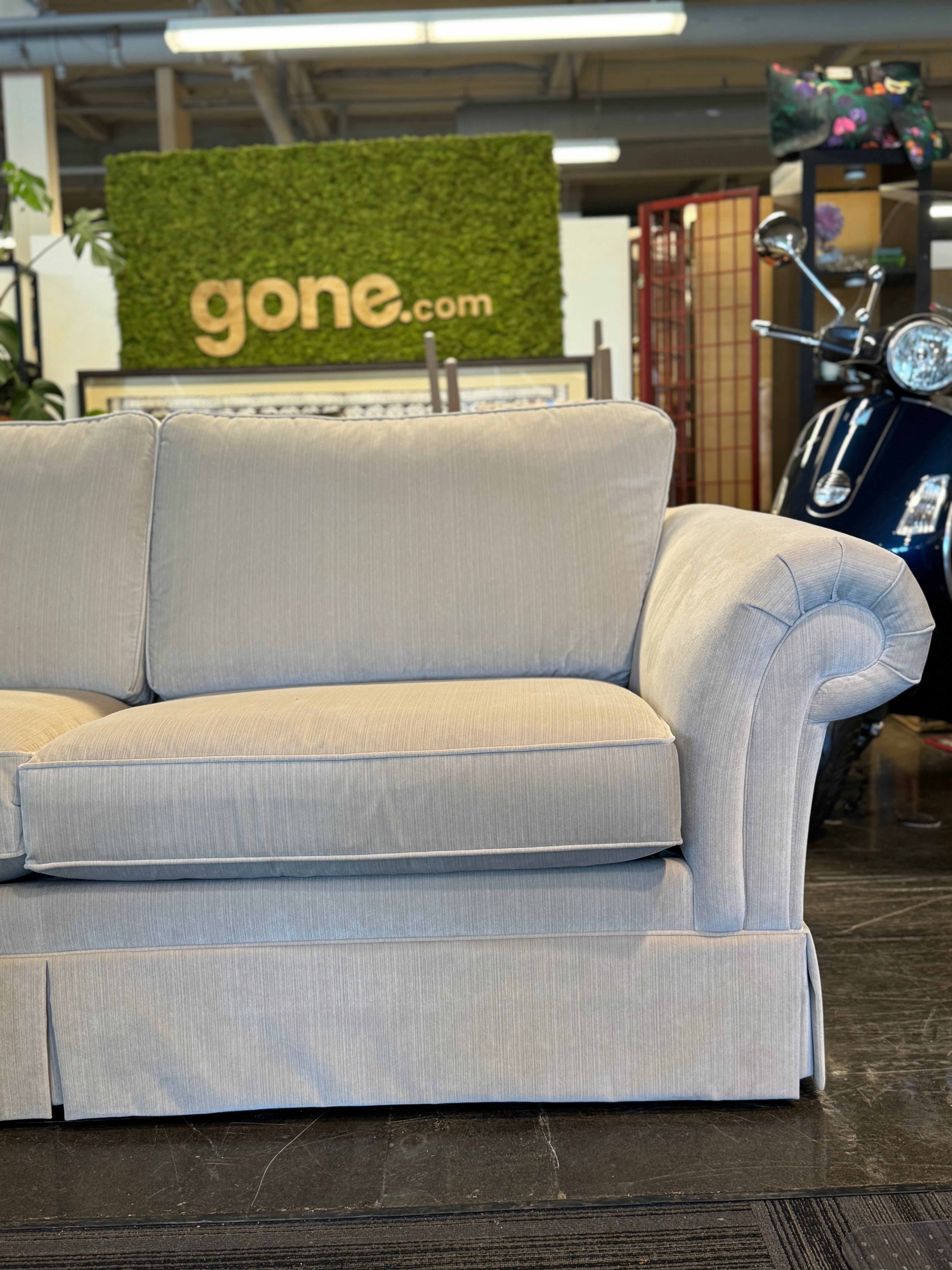 Ethan Allen Bennett Slipcovered Sofa