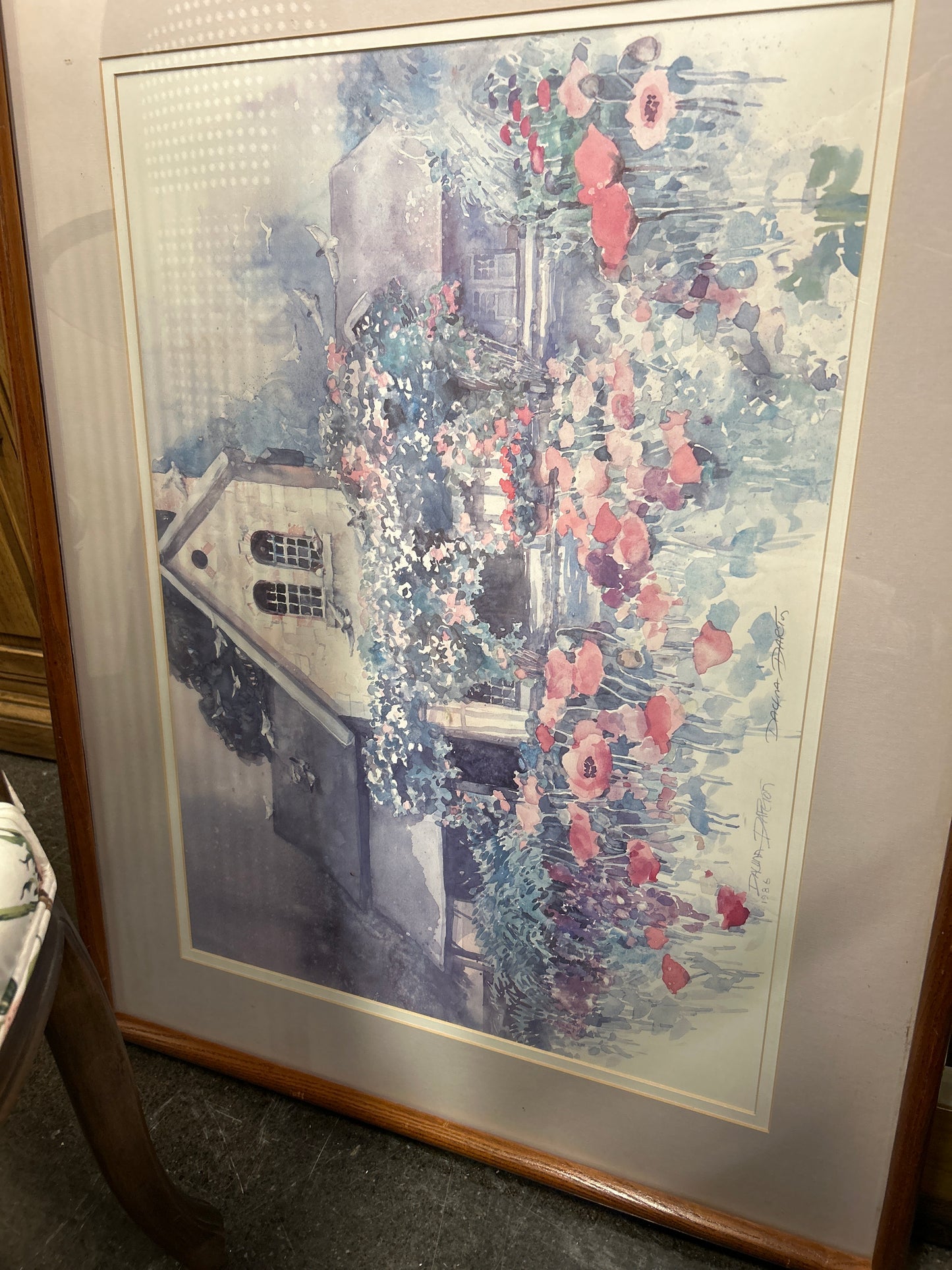 Farm House Art with Frame