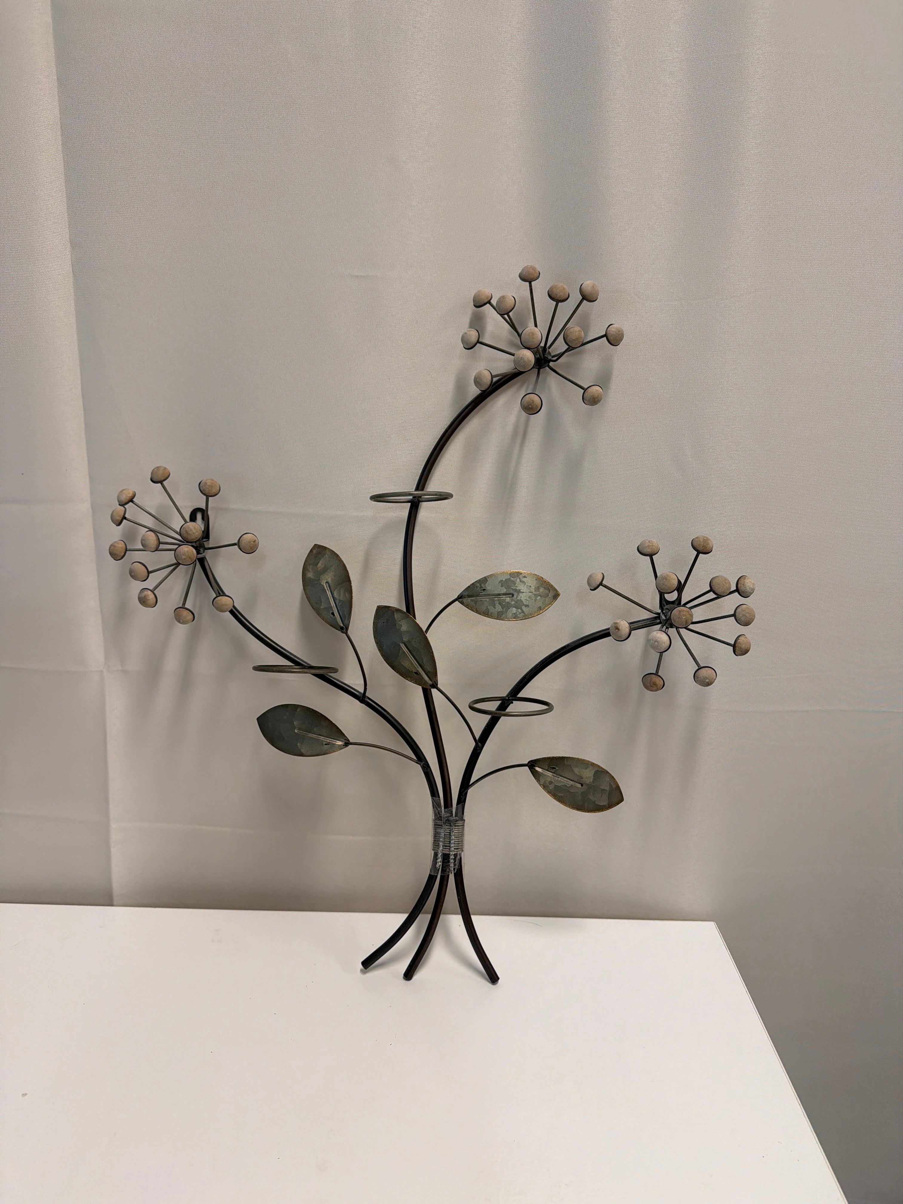Botanical Metal Wall Art Sculpture