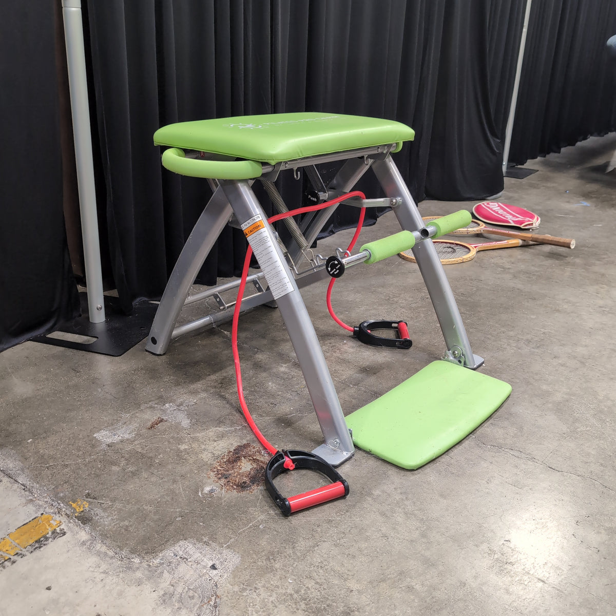 Pilates Pro Chair by Life's A Beach, Inc. with Resistance Bands