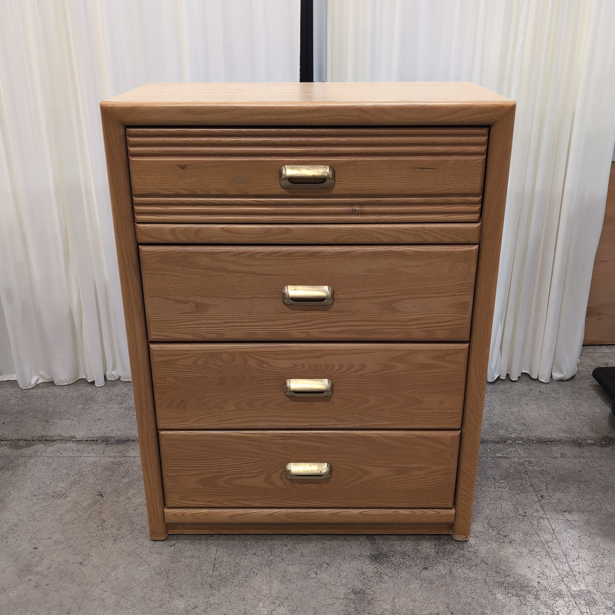 Traditional Style Four-Drawer Dresser in Wood