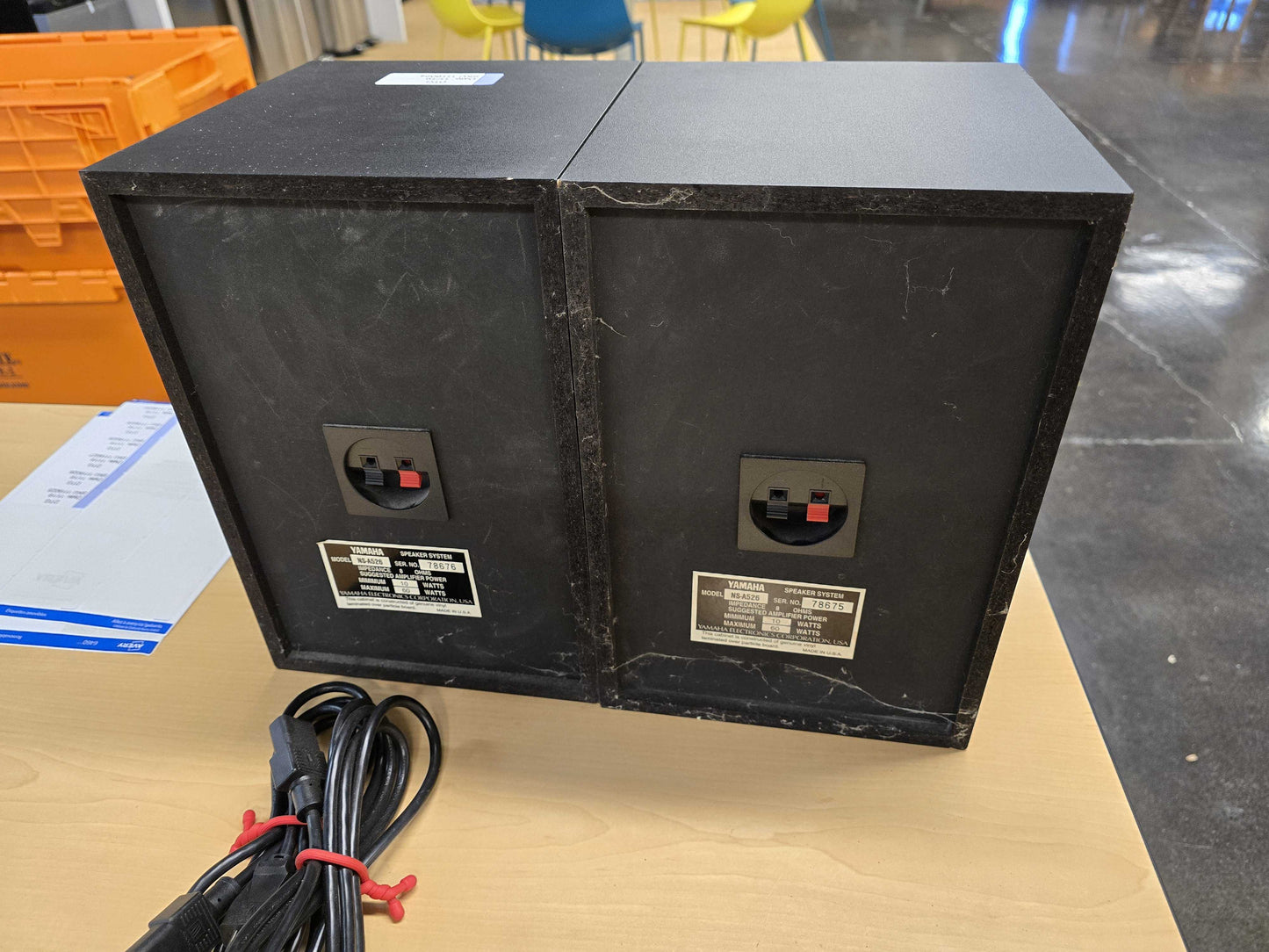 Yamaha Bookshelf Speaker Pair NS-A526