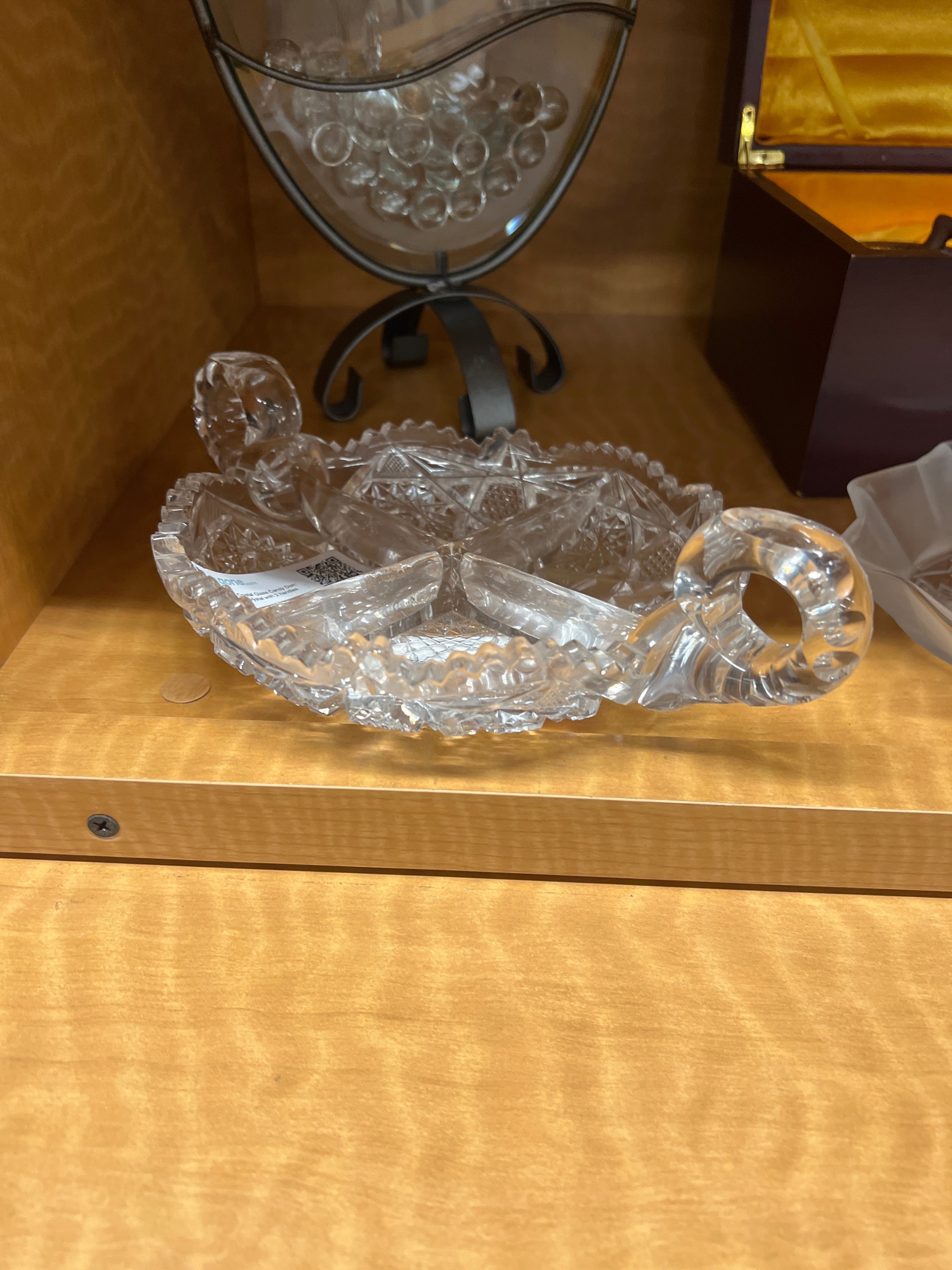Crystal Glass Candy Dish