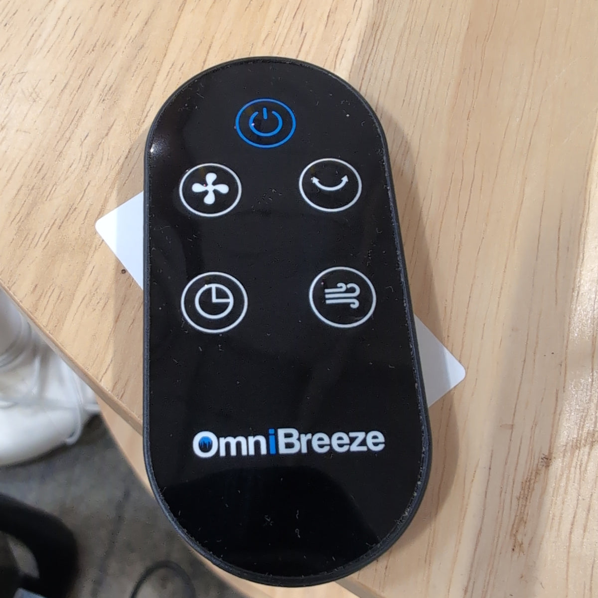 Omni Breeze Black Digital Tower Fan