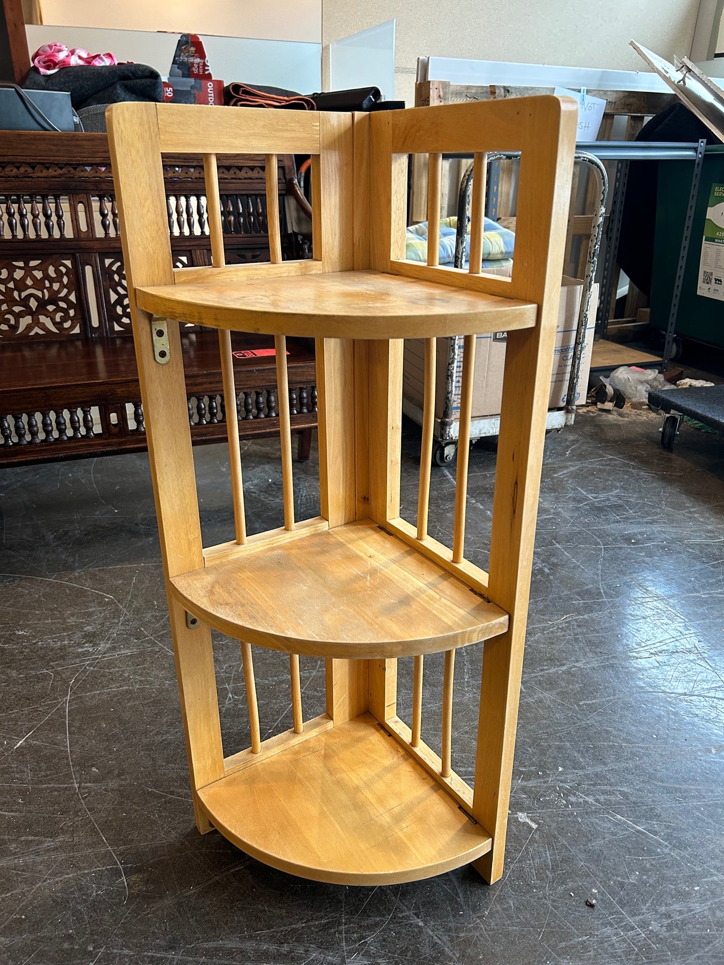 Small Corner Bookshelf