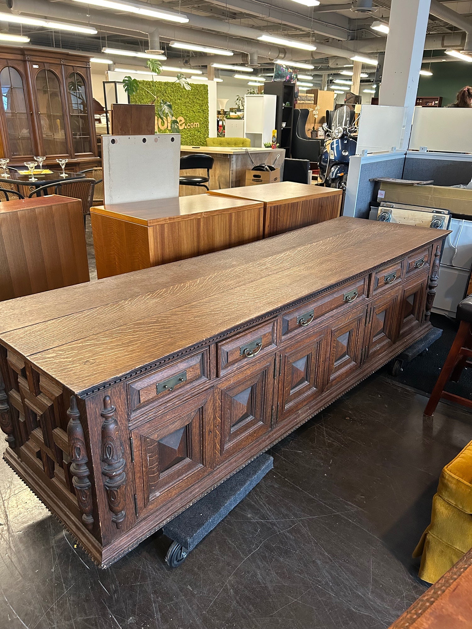 Vintage Credenza / Sideboard