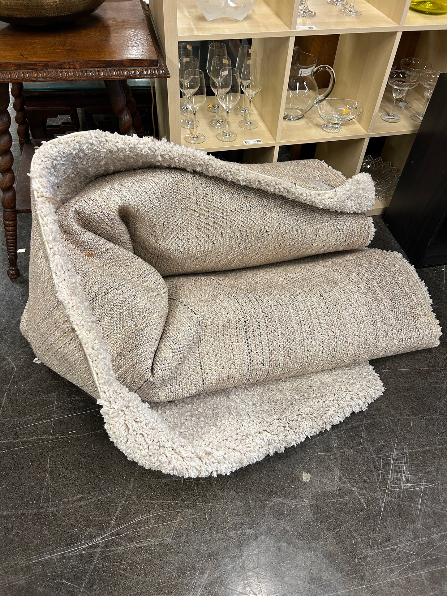 Small Beige Rug