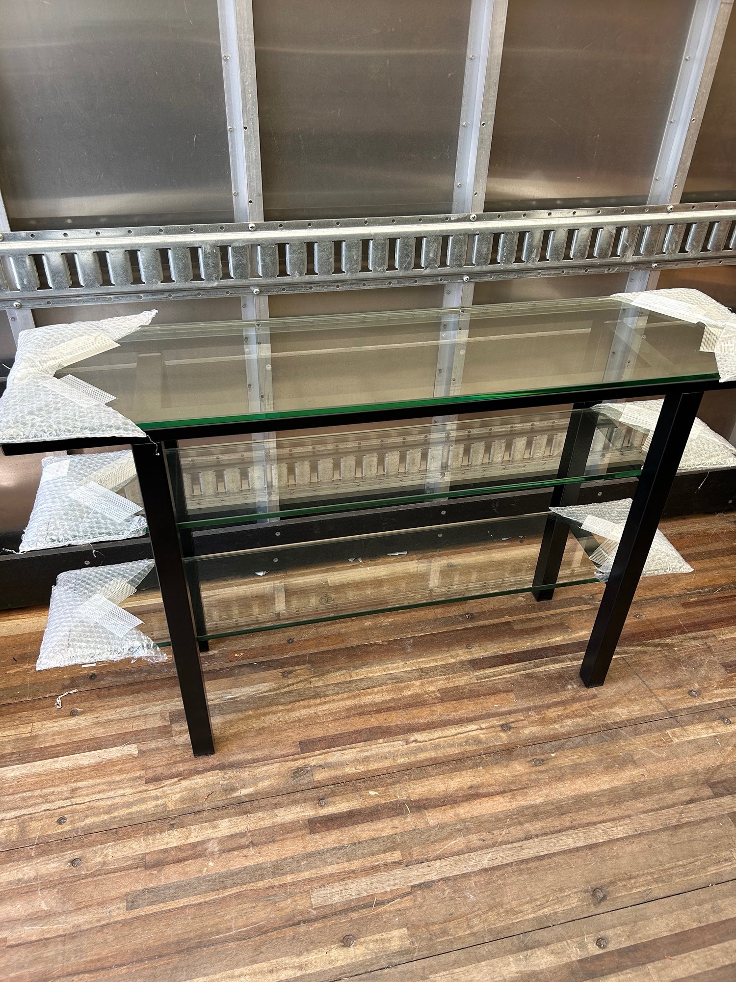 3 Tier Glass Medium Display Shelf