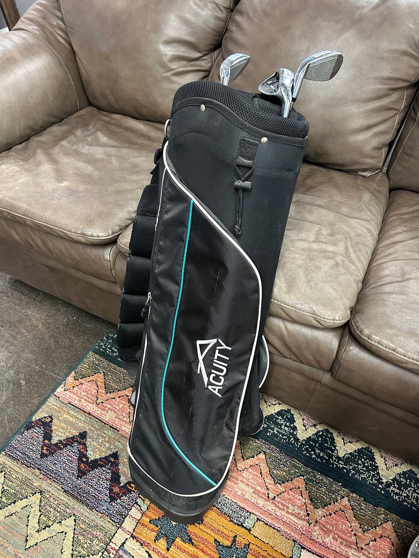 Golf Bag With 3 Clubs