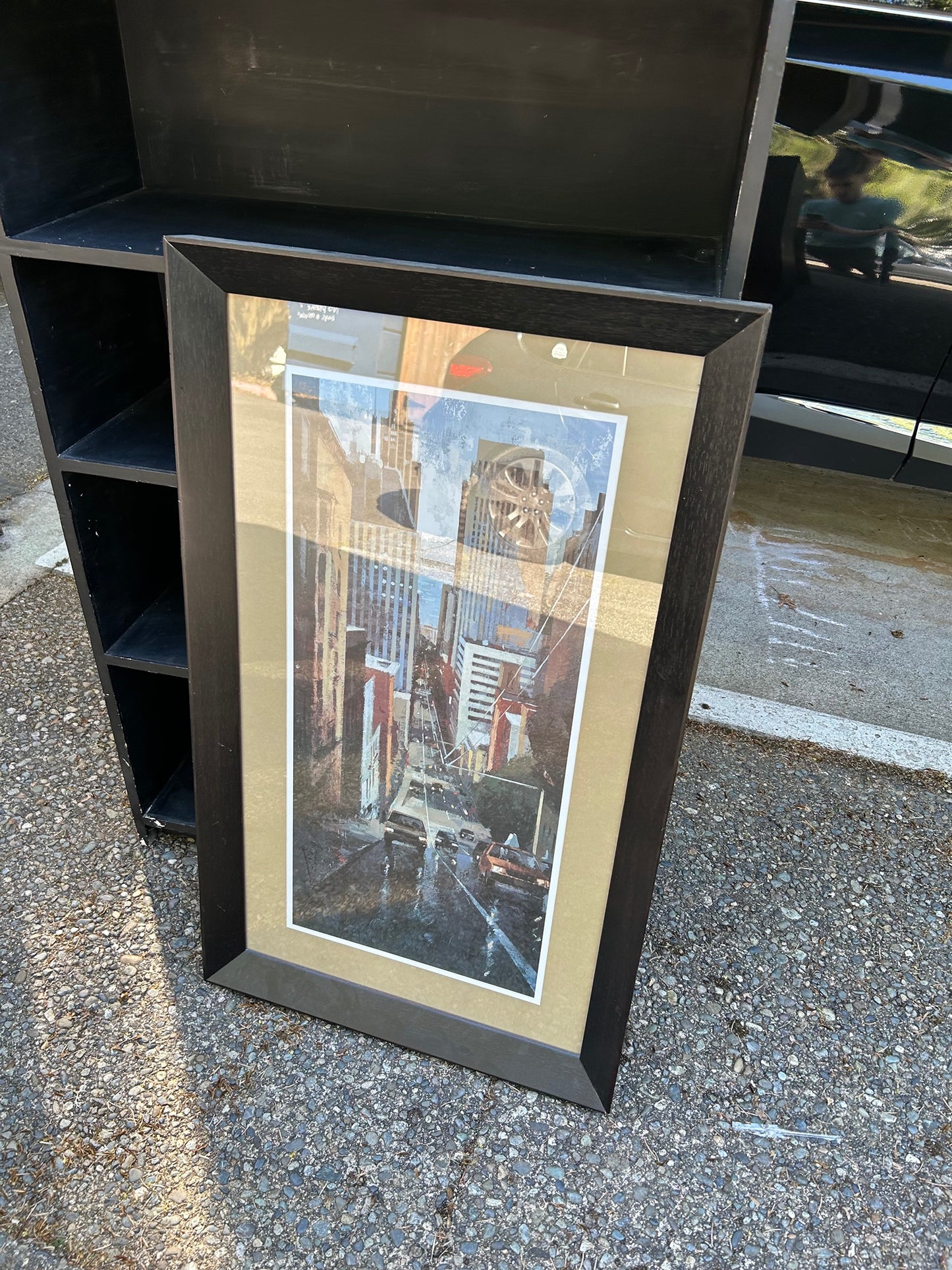 Vertical Print of San Francisco
