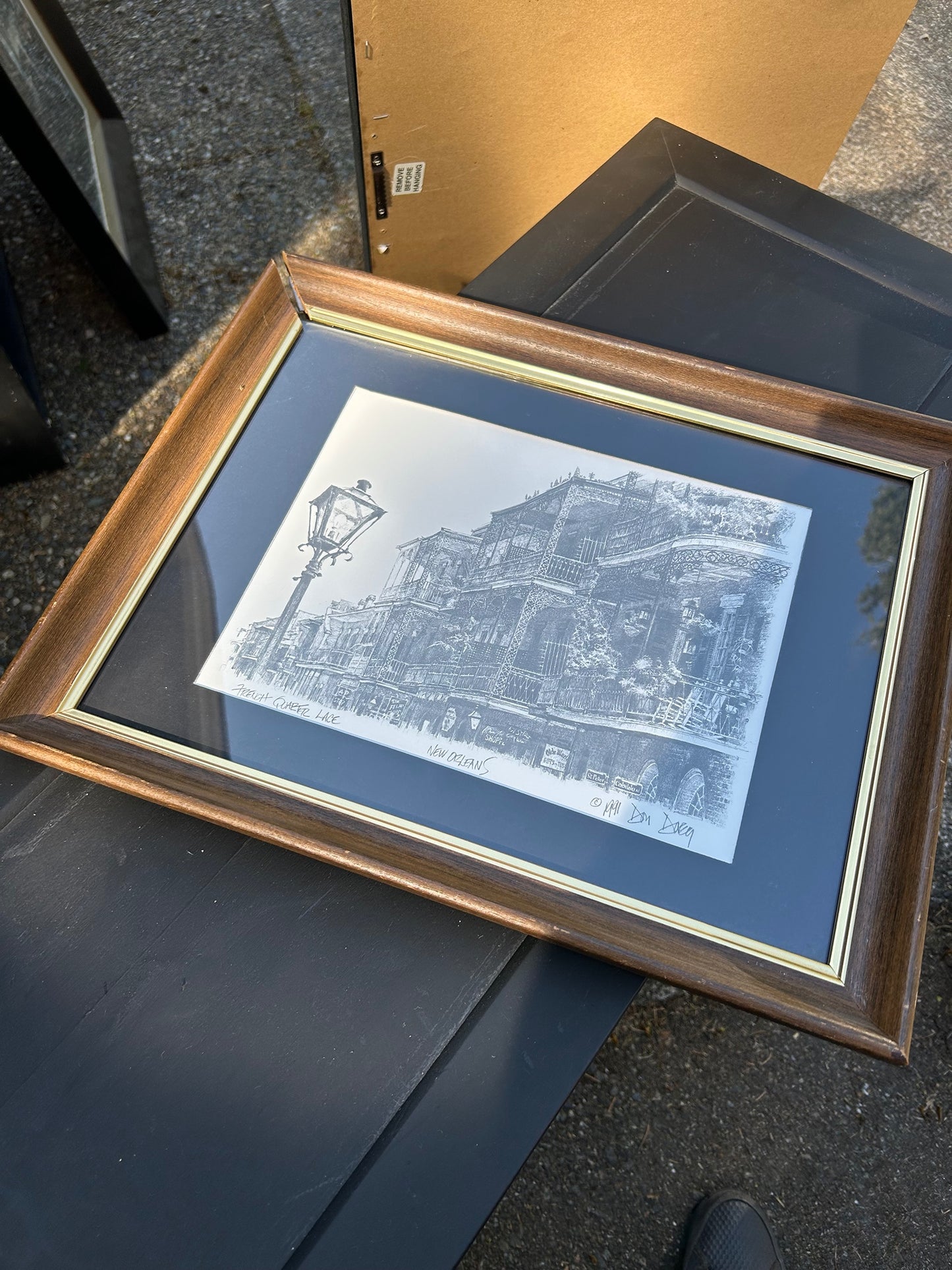 New Orleans Print "French Quarter Lace" by Don Davey