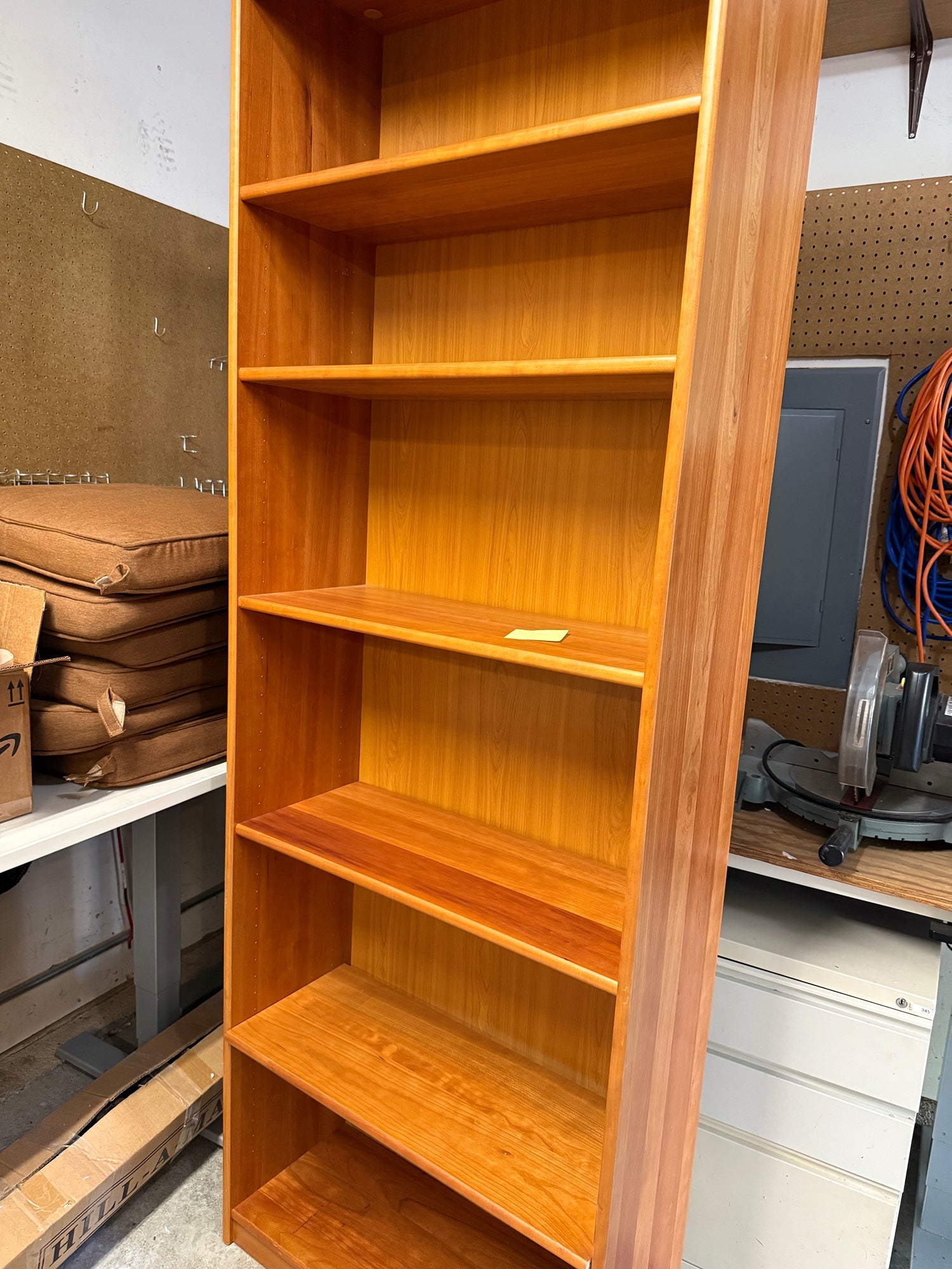 6 Shelf Wood Bookcase