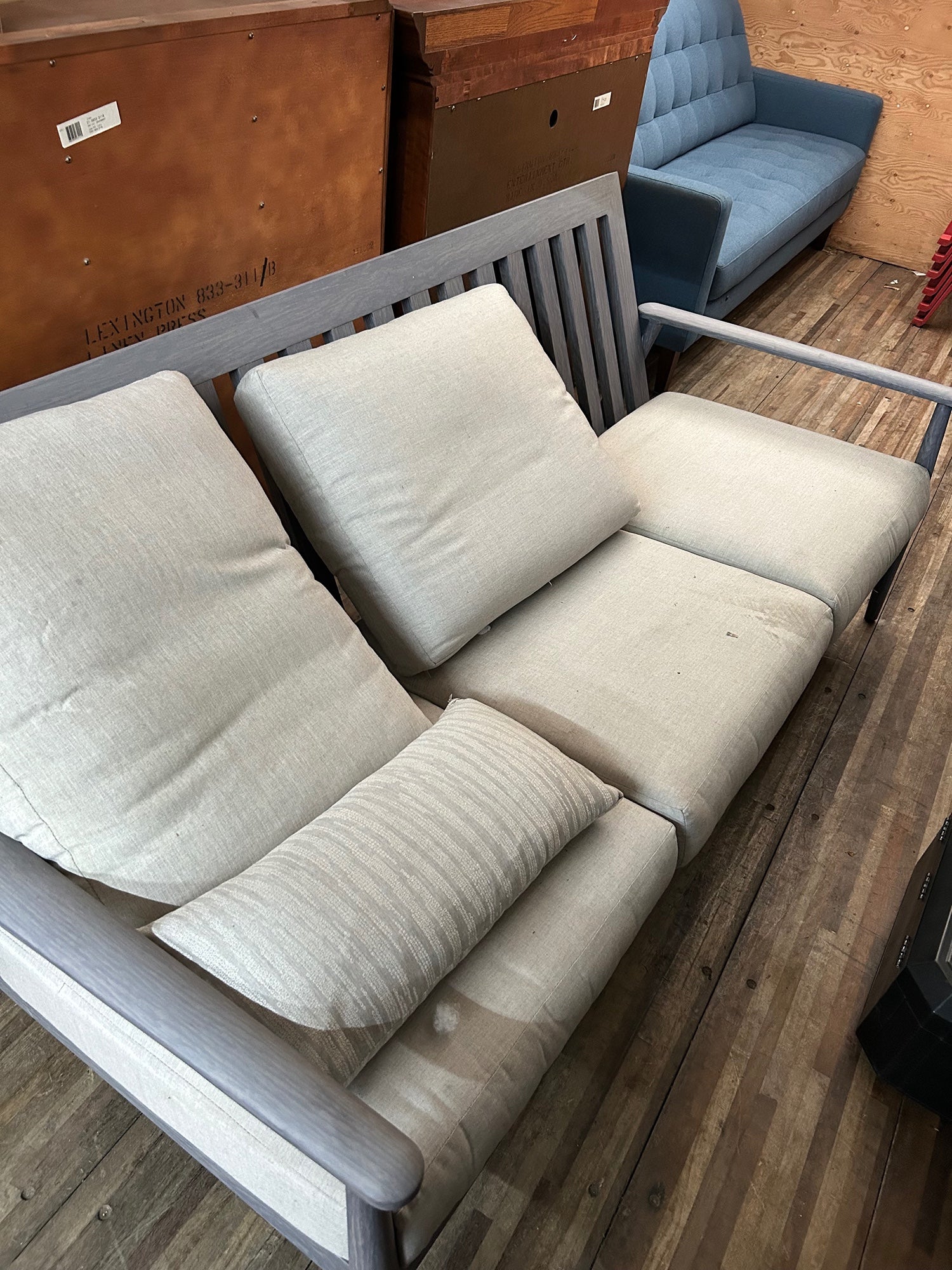 Ebel Novara Aluminum Patio Sofa