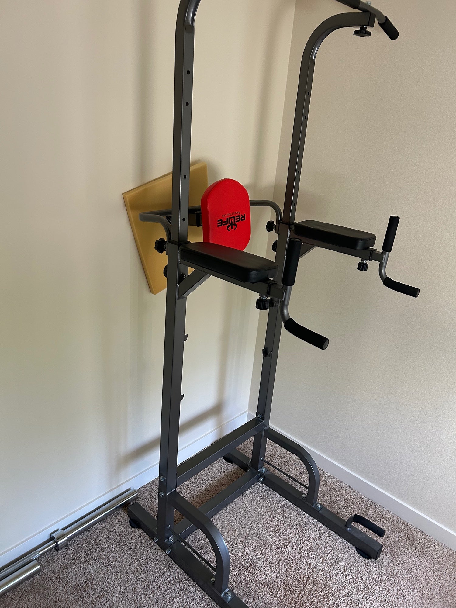 Relife Power Tower Pull-Up & Dip Station