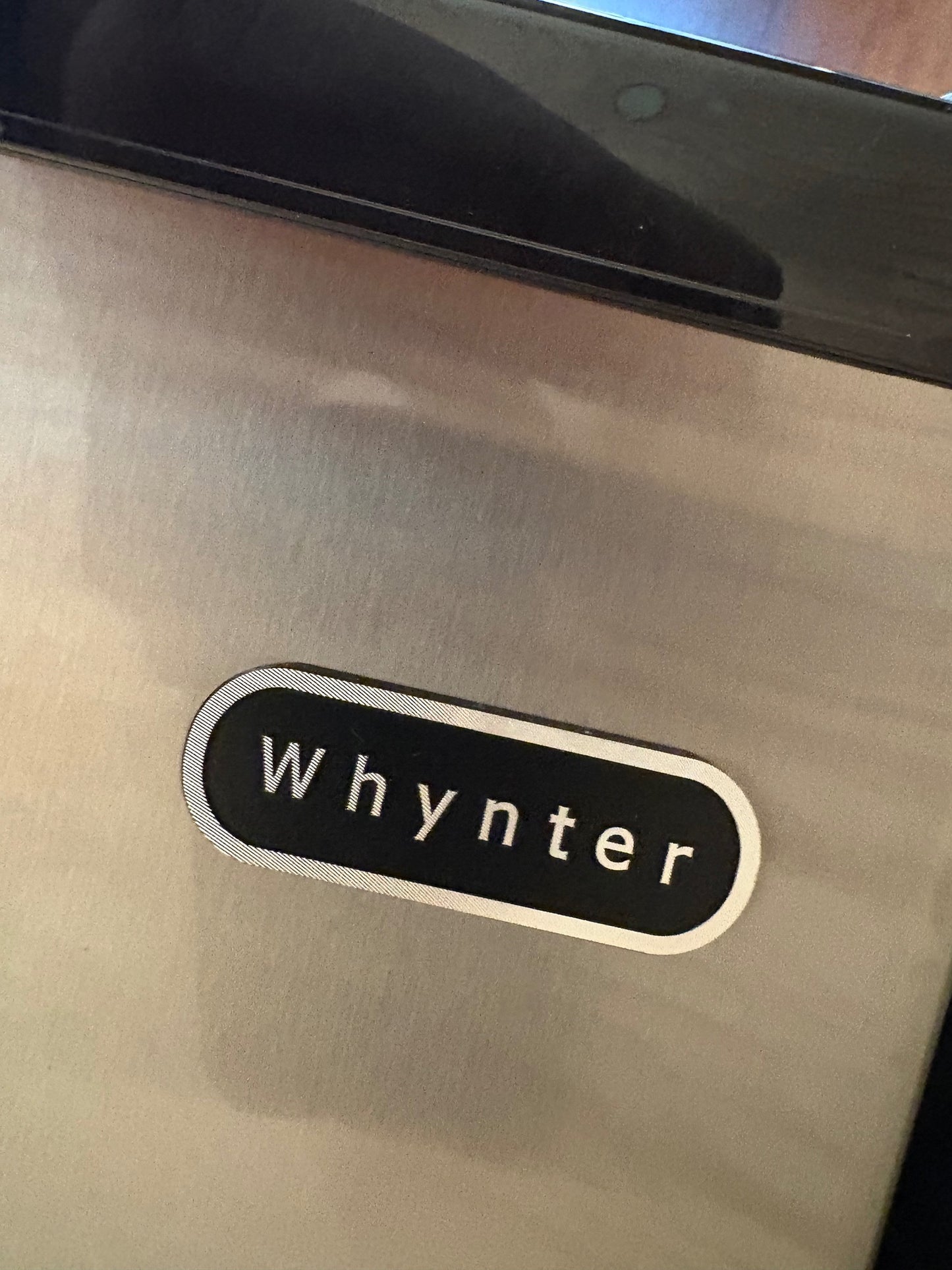 Whynter Compact Refrigerator - Stainless Steel