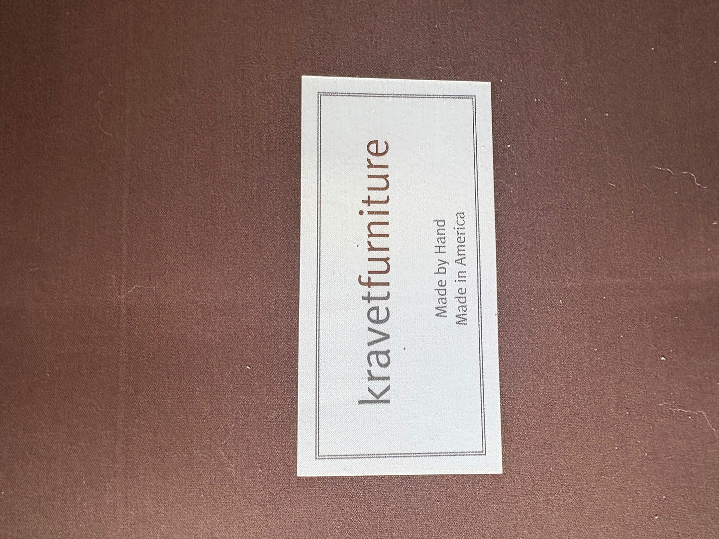 Kravet Furniture Sofa: Taupe Textured Fabric