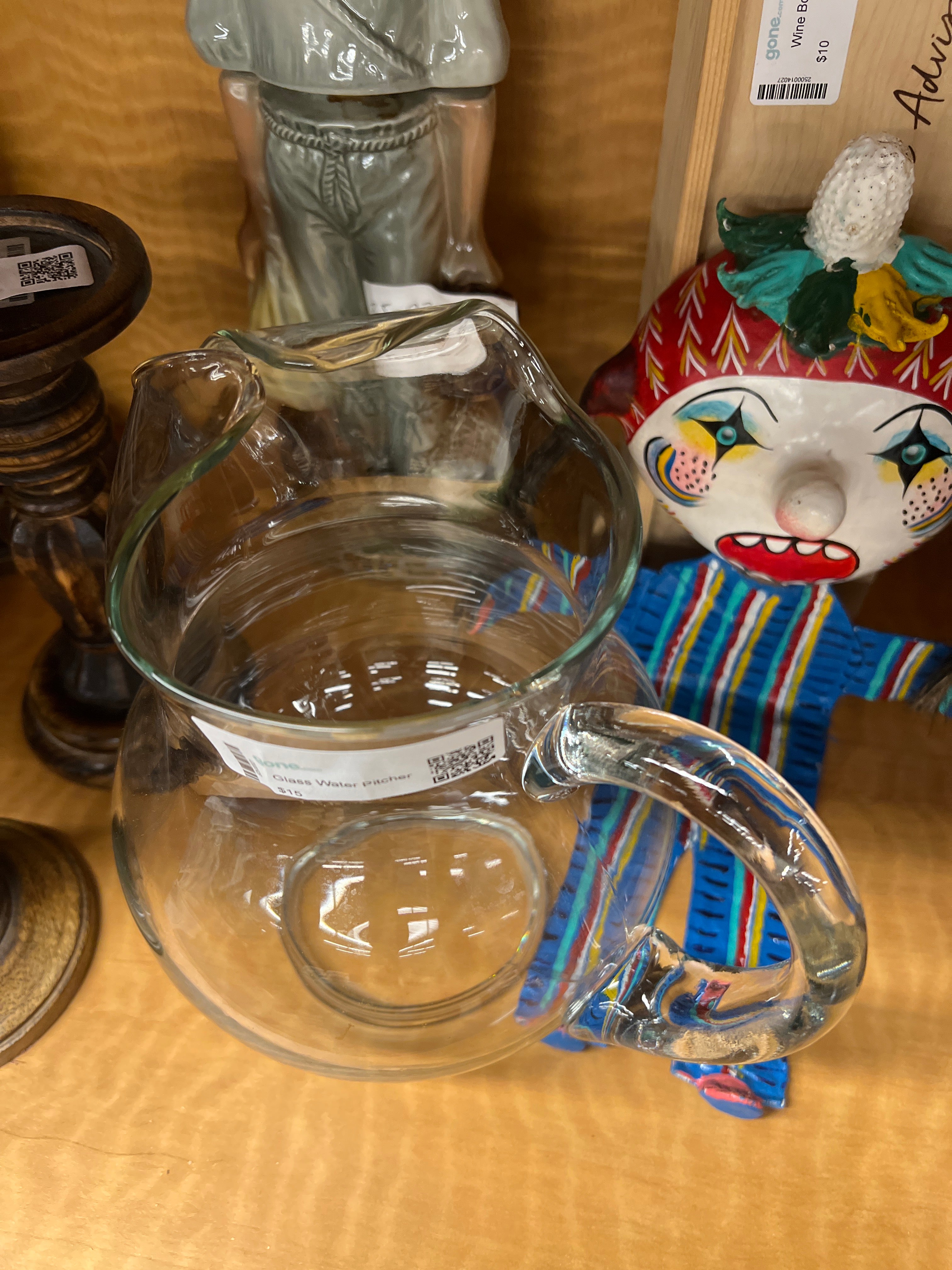 Glass Water Pitcher