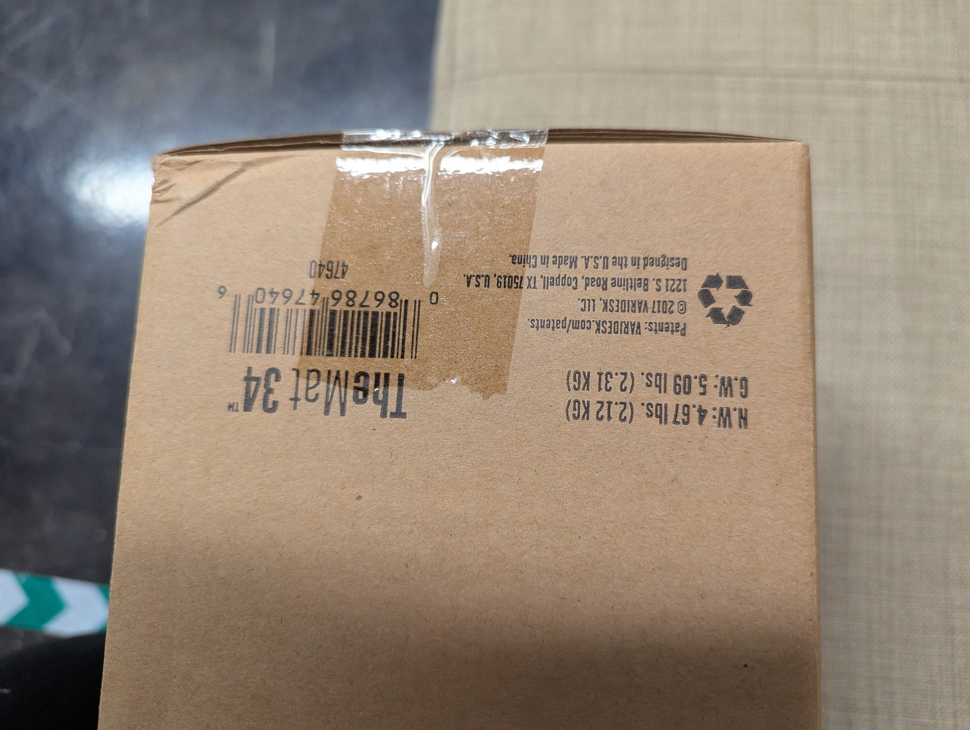 New VARIDESK TheMat 34 Anti-Fatigue Mat in Box