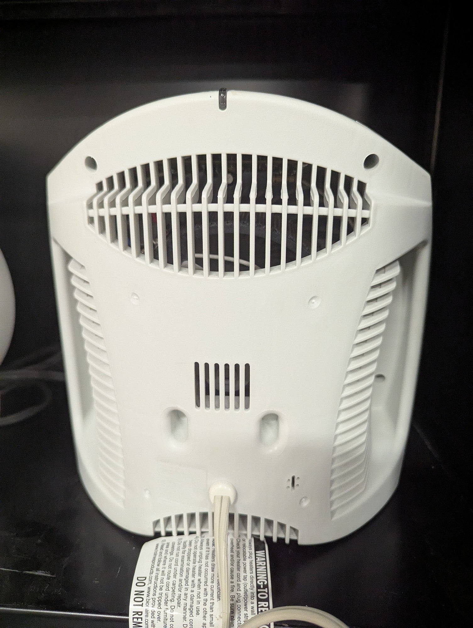 Holmes® Compact 1-Touch Oscillating Fan Heater