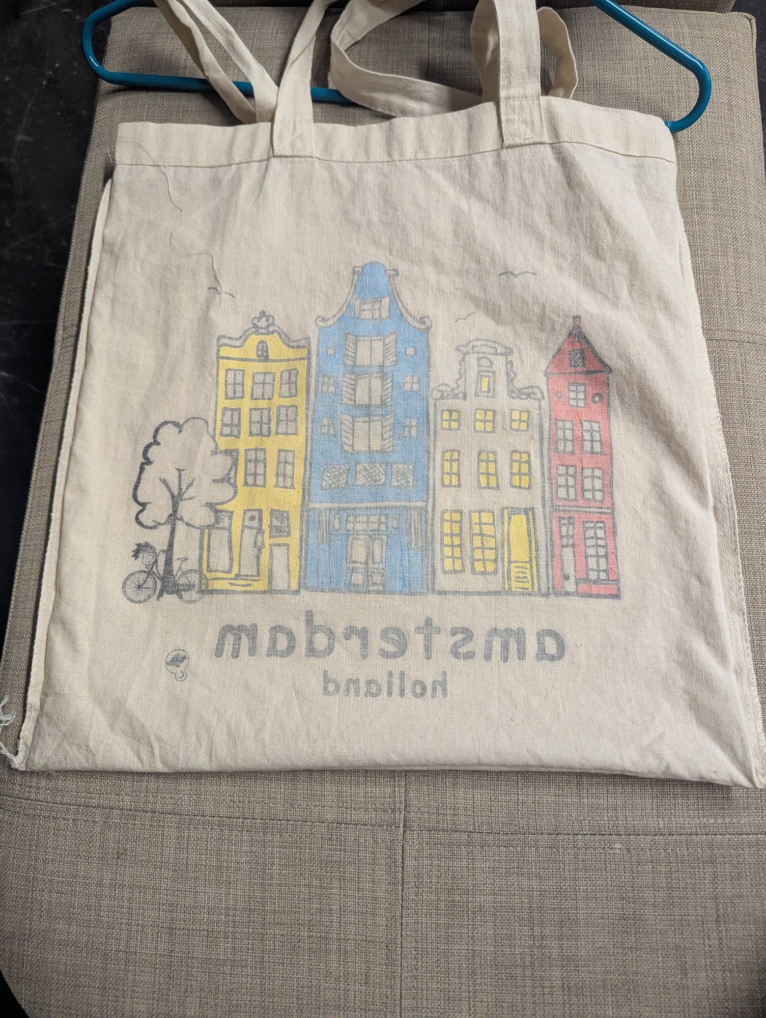 Amsterdam Holland Canvas Tote Bag