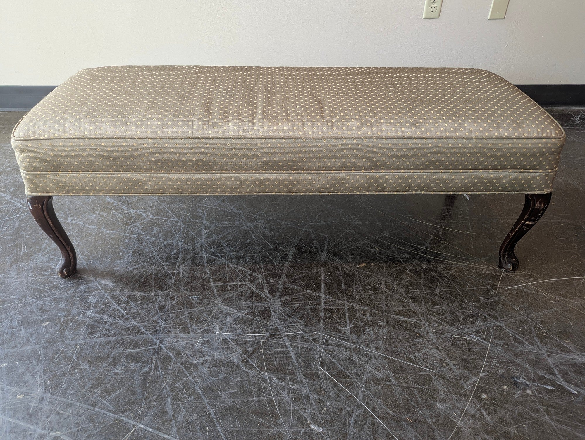 Olive Green Ottoman