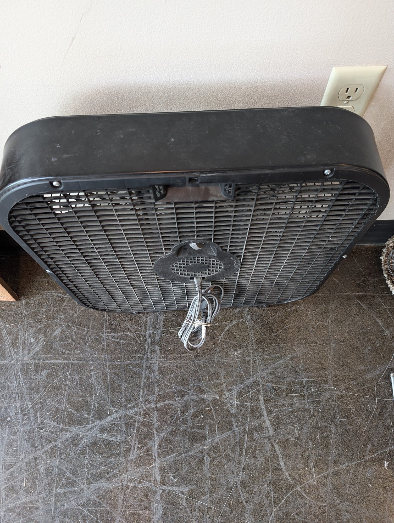 Holmes Black Square Box Fan