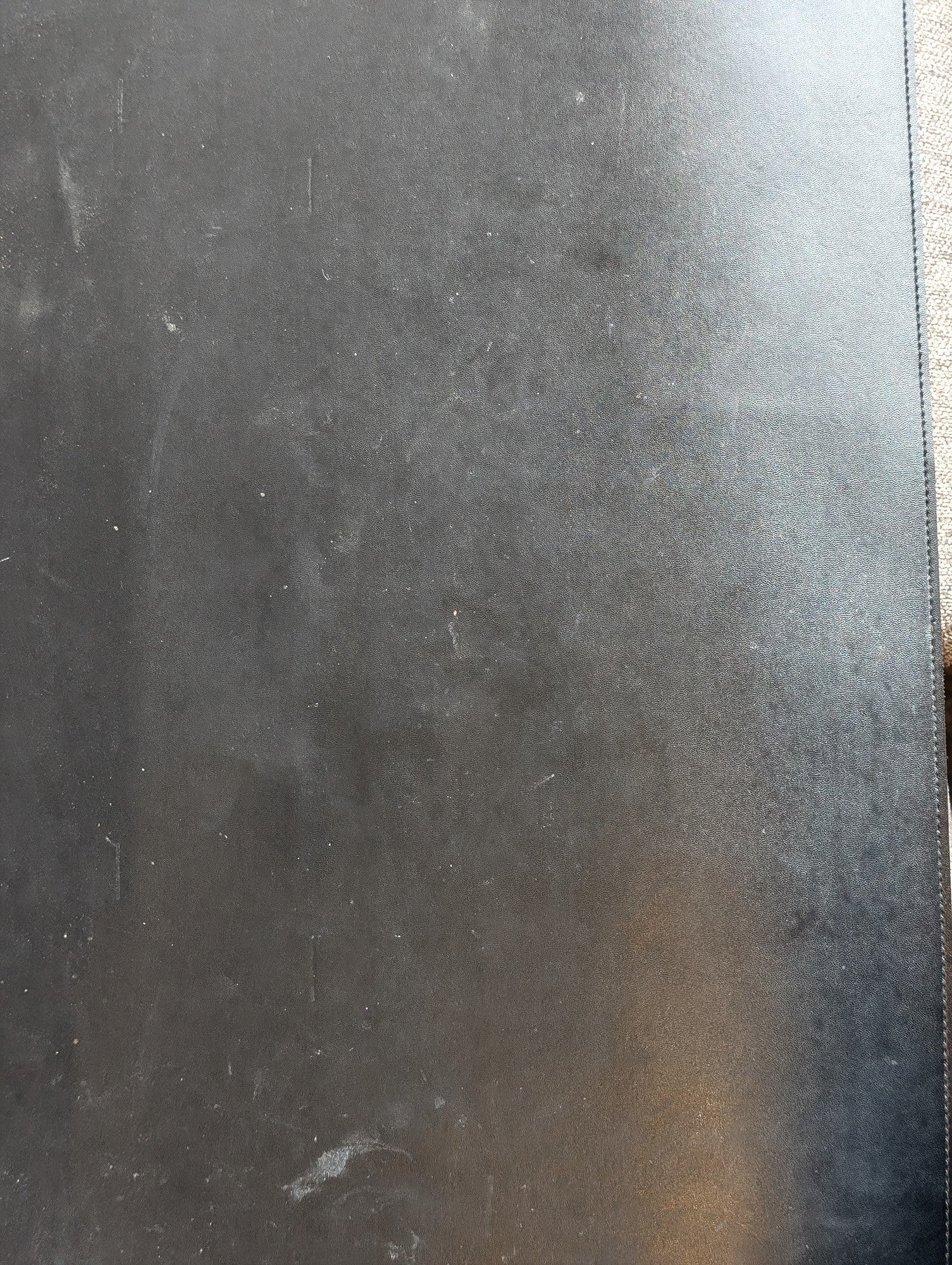 UPLIFT DESK Black Textured Rollable Desk Mat