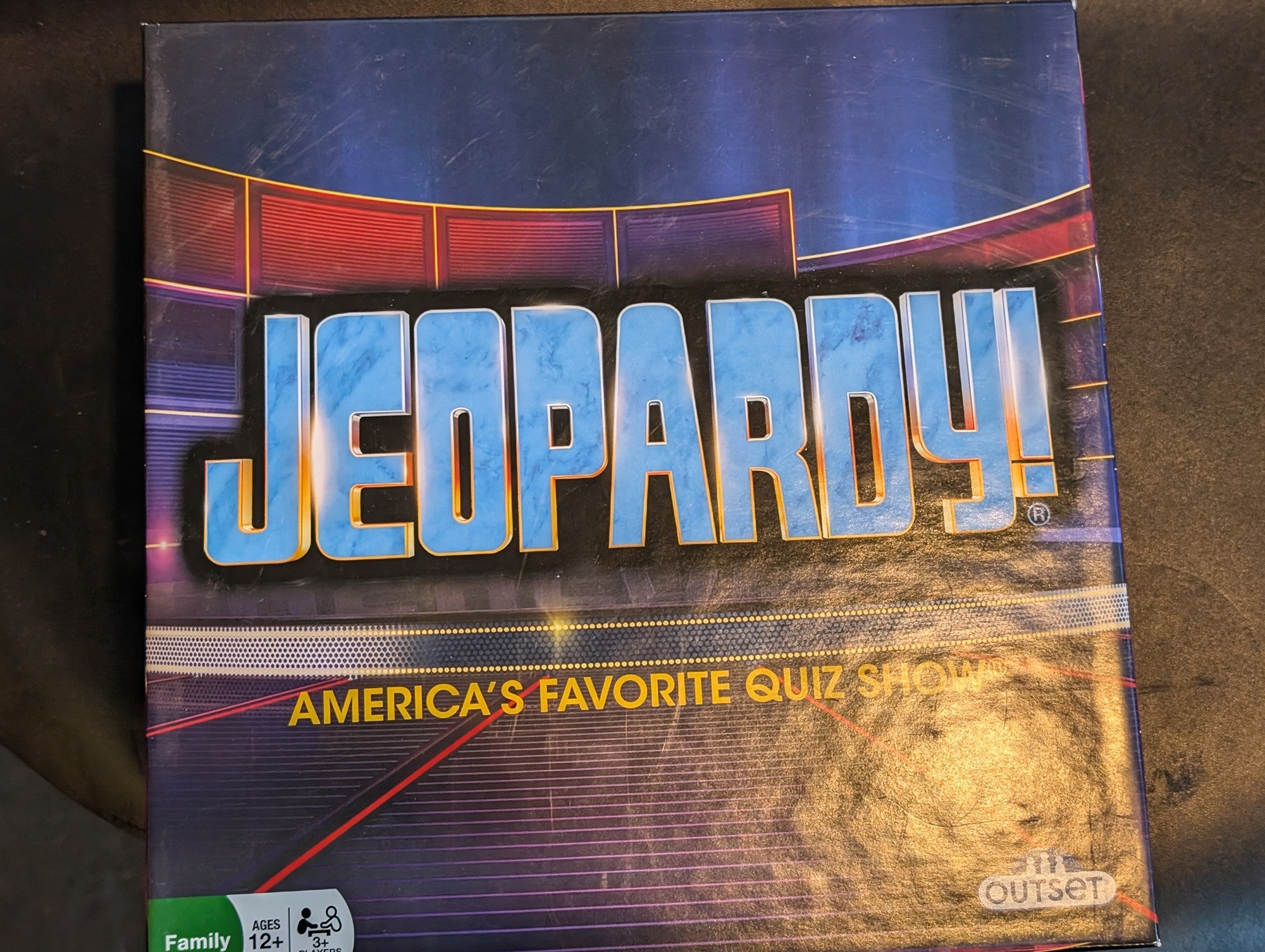 Jeopardy! America's Favorite Quiz Show Board Game by Outset