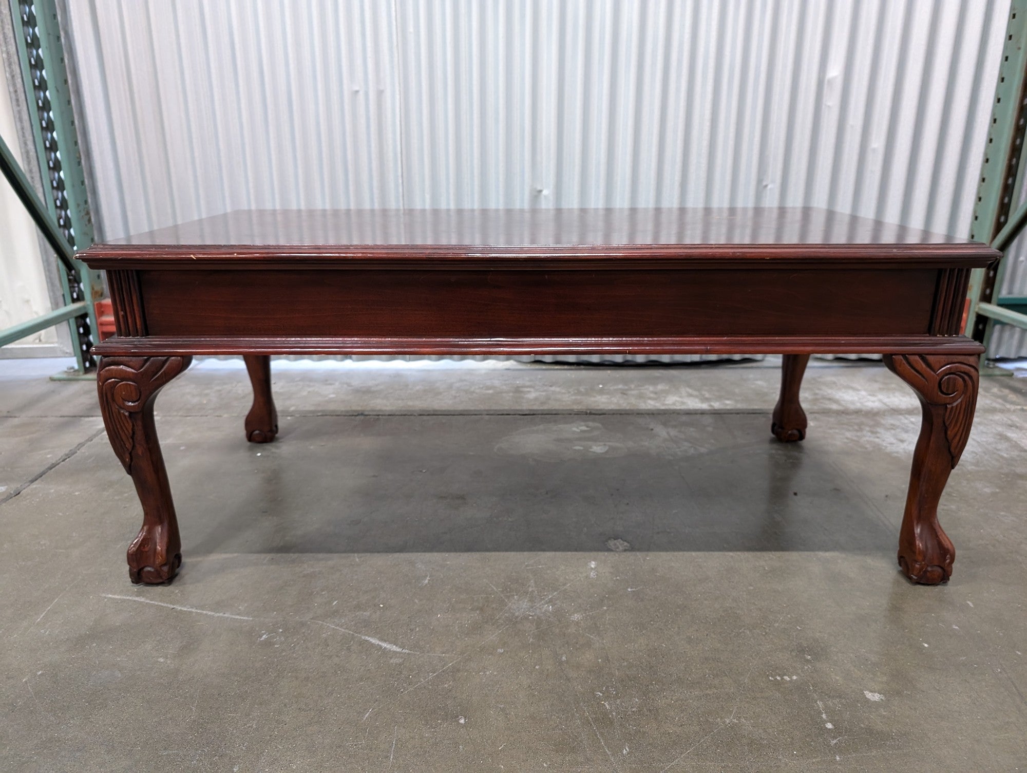 Clawfoot Dark Coffee Table