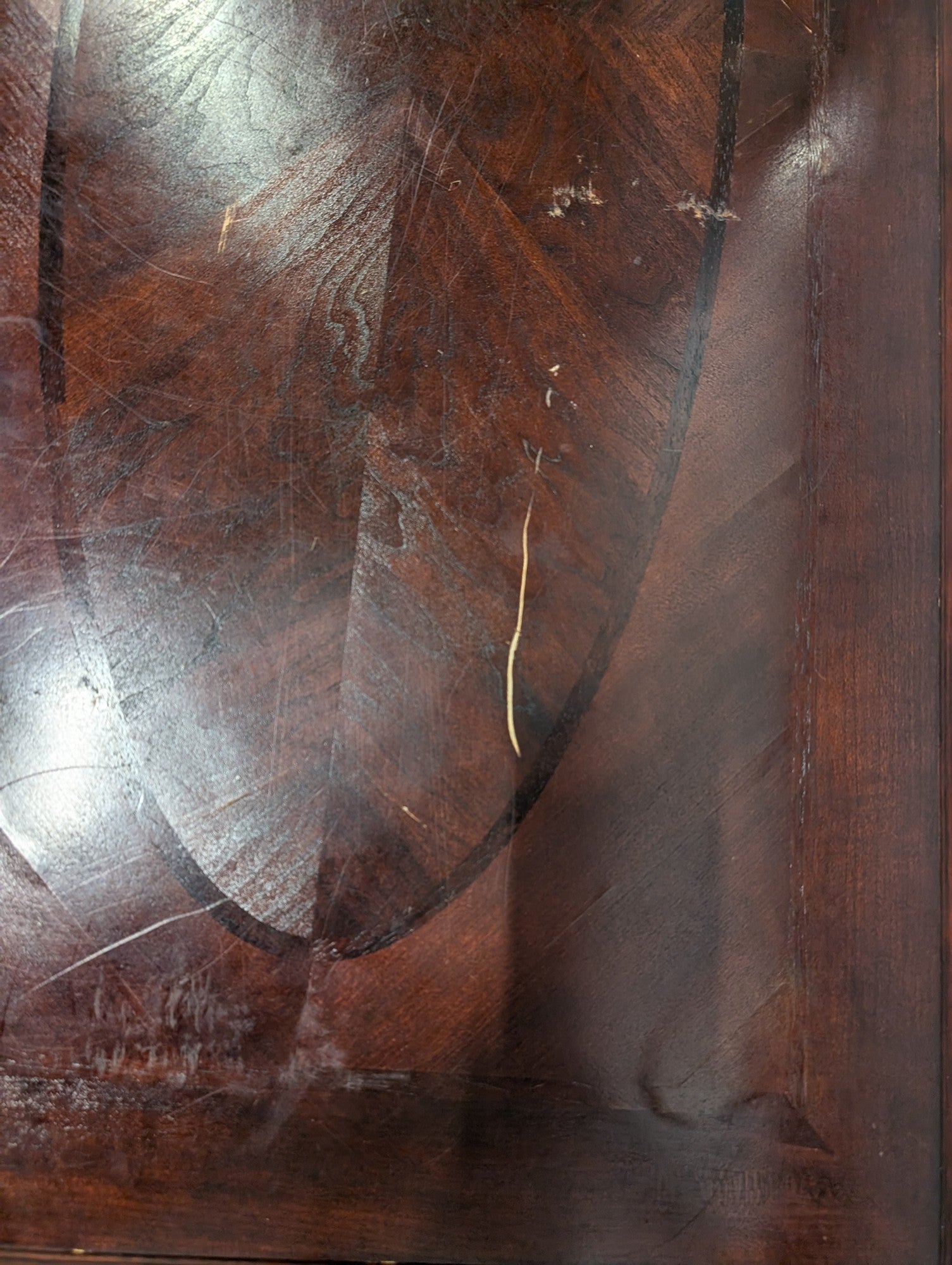 Clawfoot Dark Coffee Table