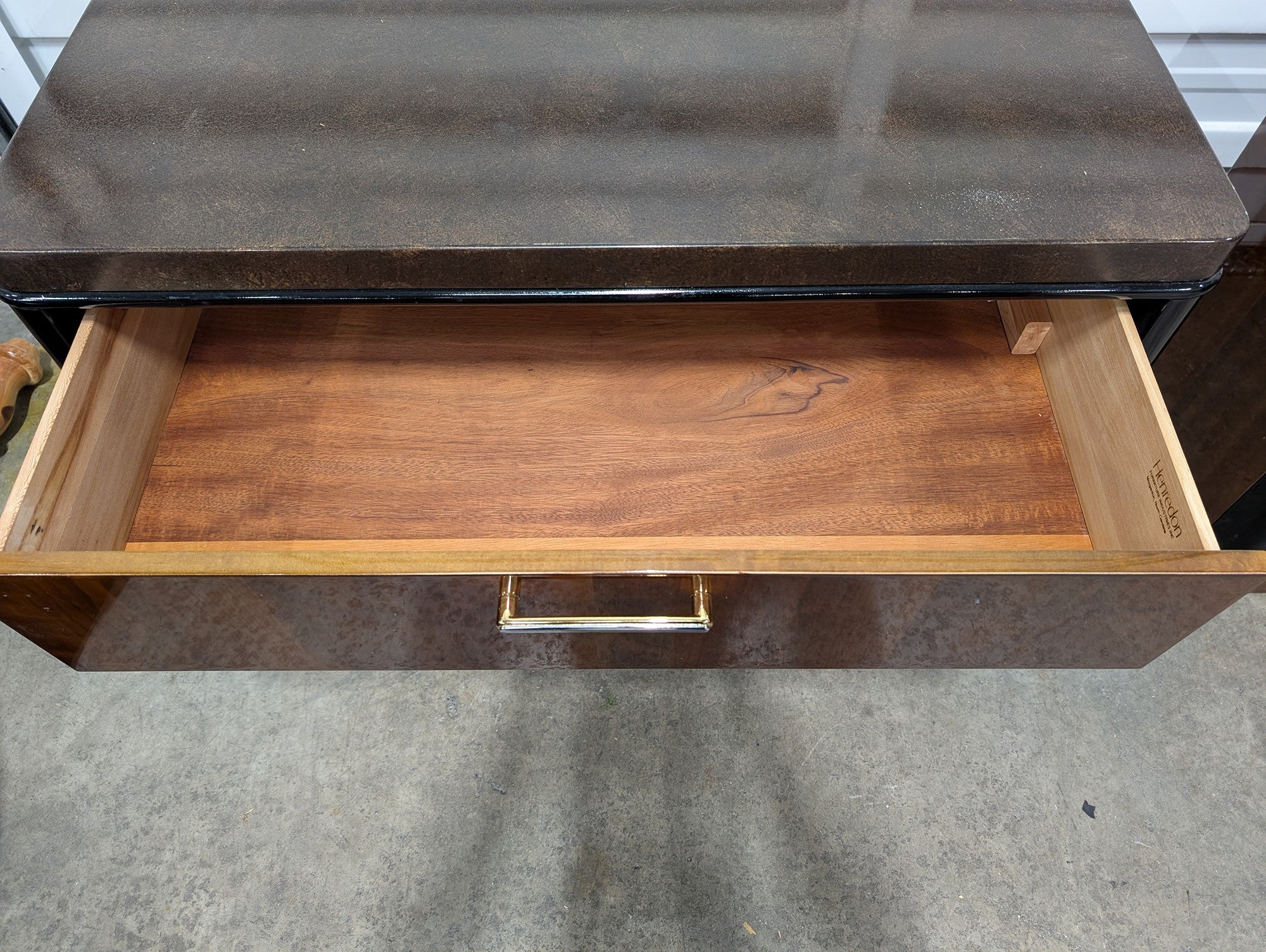 Henredon Sleek Wood Three-Drawer Chest