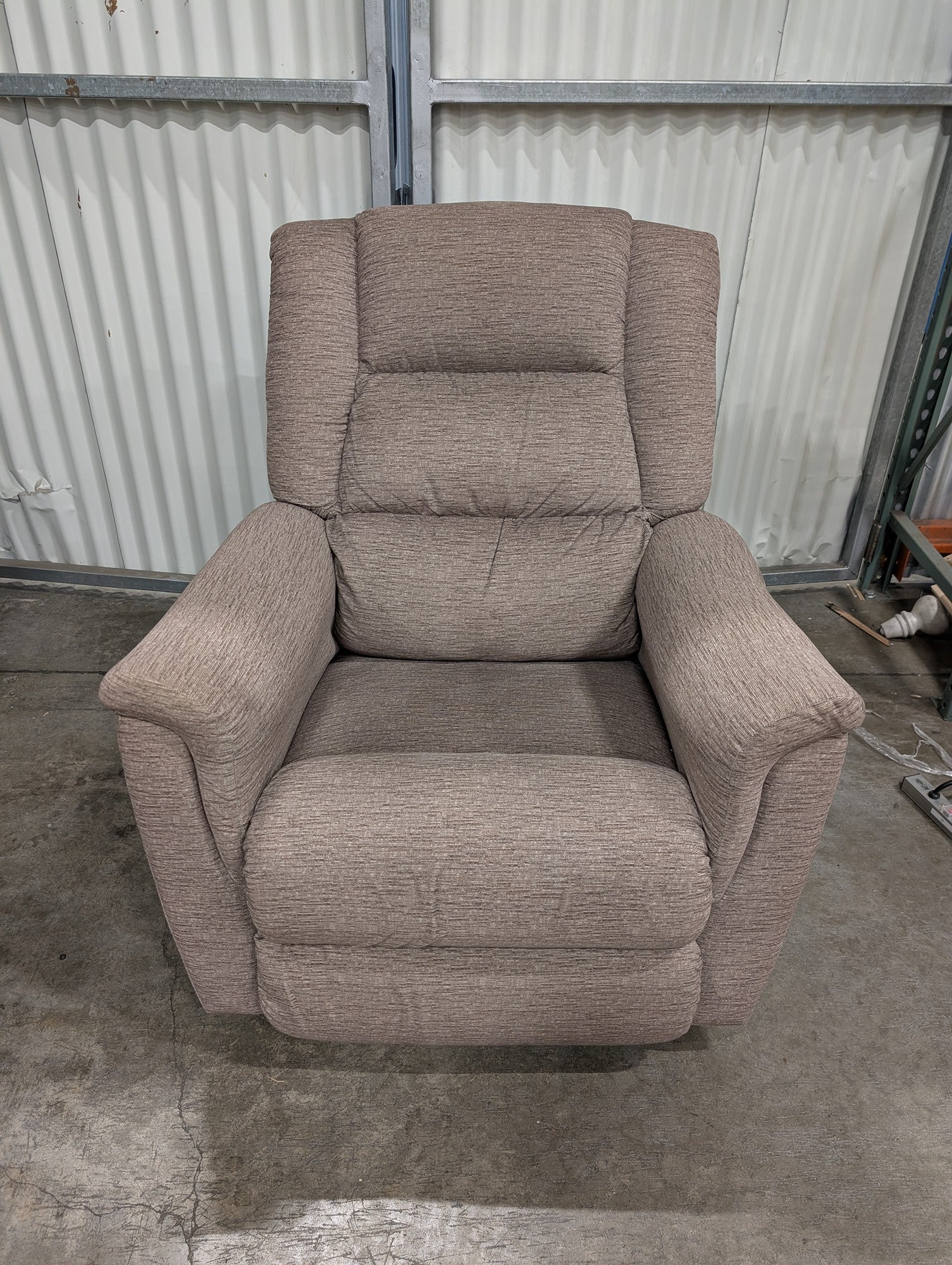 LazyBoy Comfortable Upholstered Recliner Rocking Chair