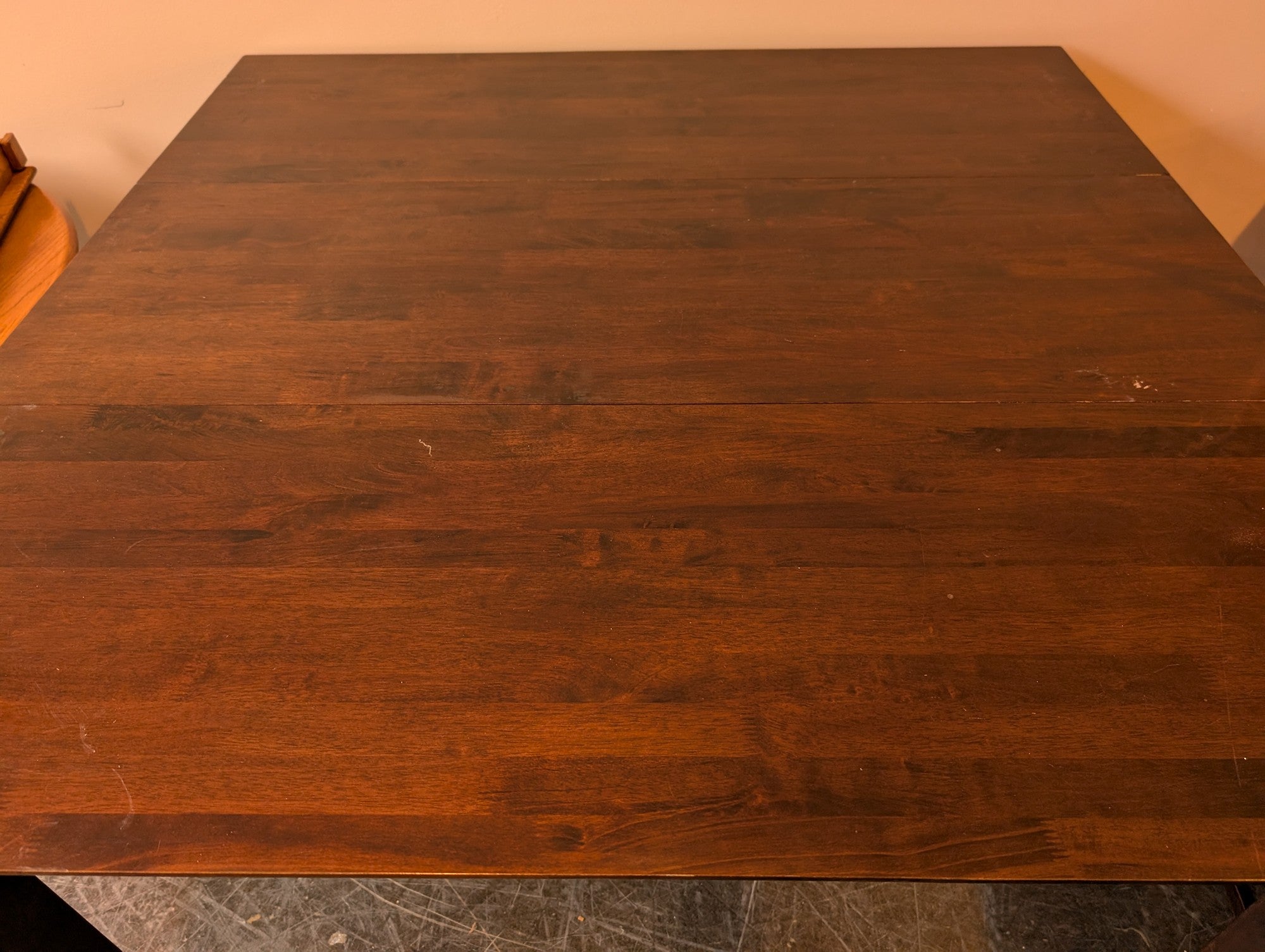 Classic Dark Wood Dining Table