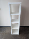 Modern White 4-Tier Storage Shelf