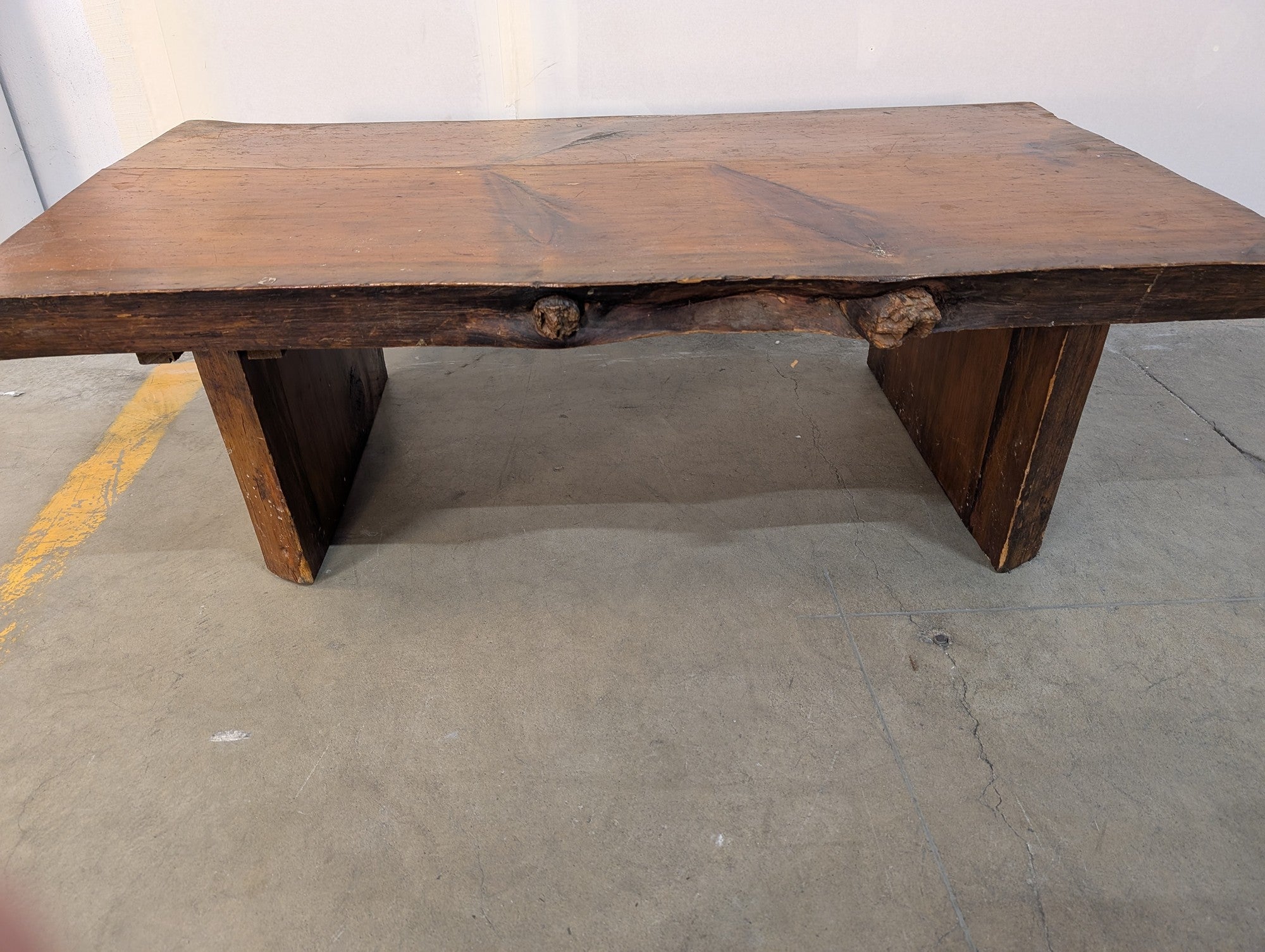Rustic Live Edge Wood Coffee Table