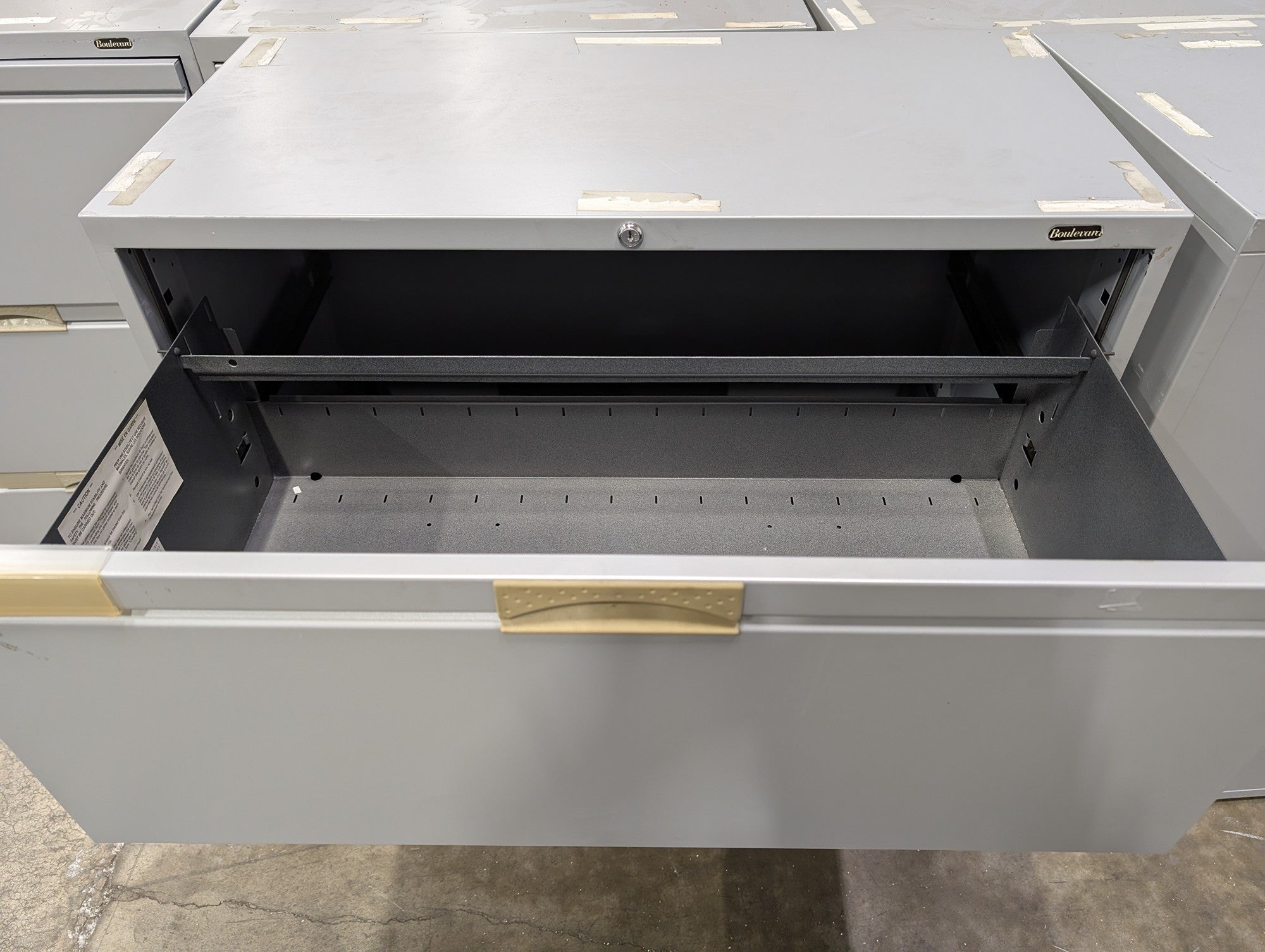 Boulevard Functional 3-Drawer Metal Filing Cabinet