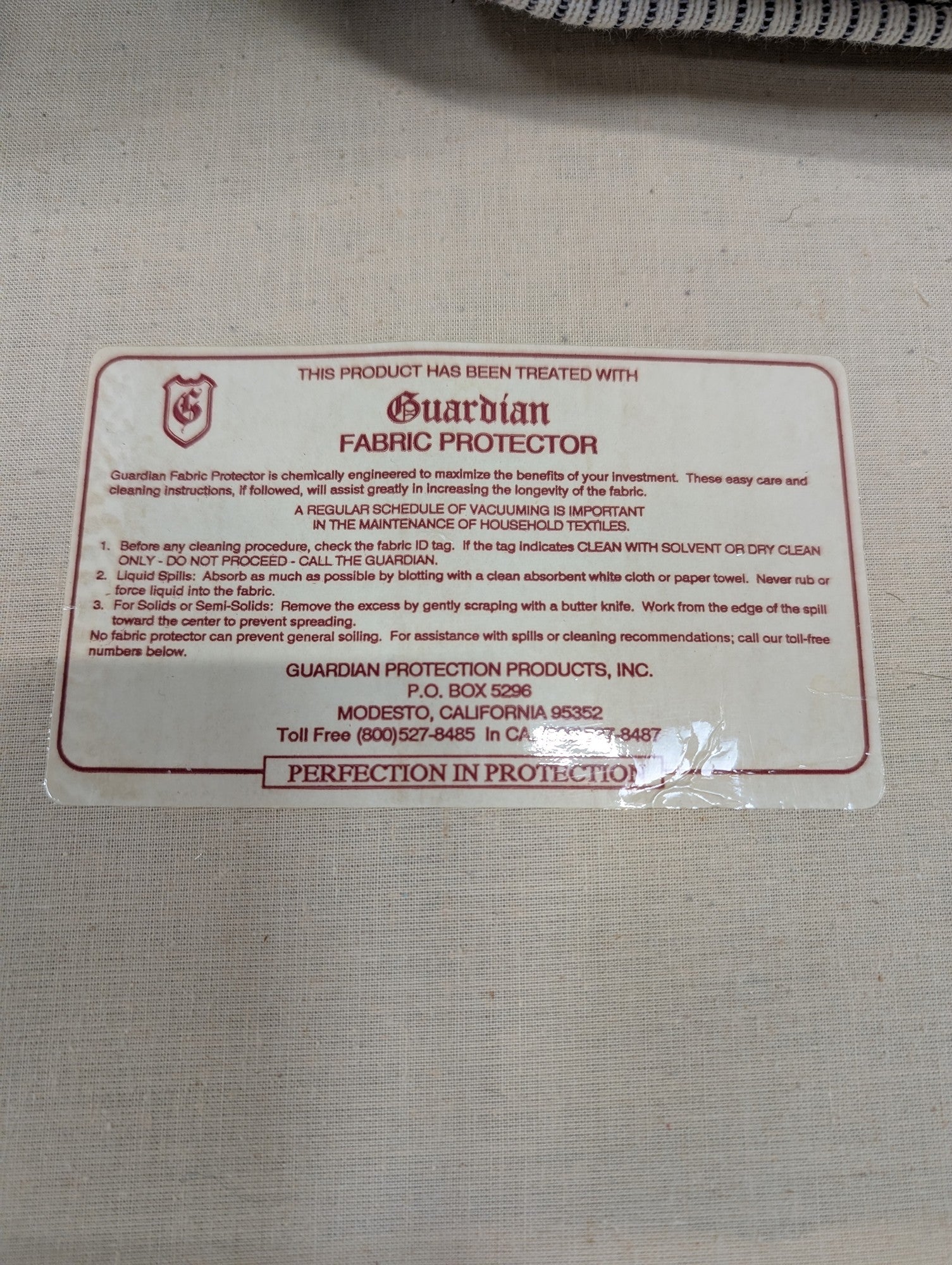 BAUHAUS Pinstripe Three-Seater Sofa with Rolled Arms