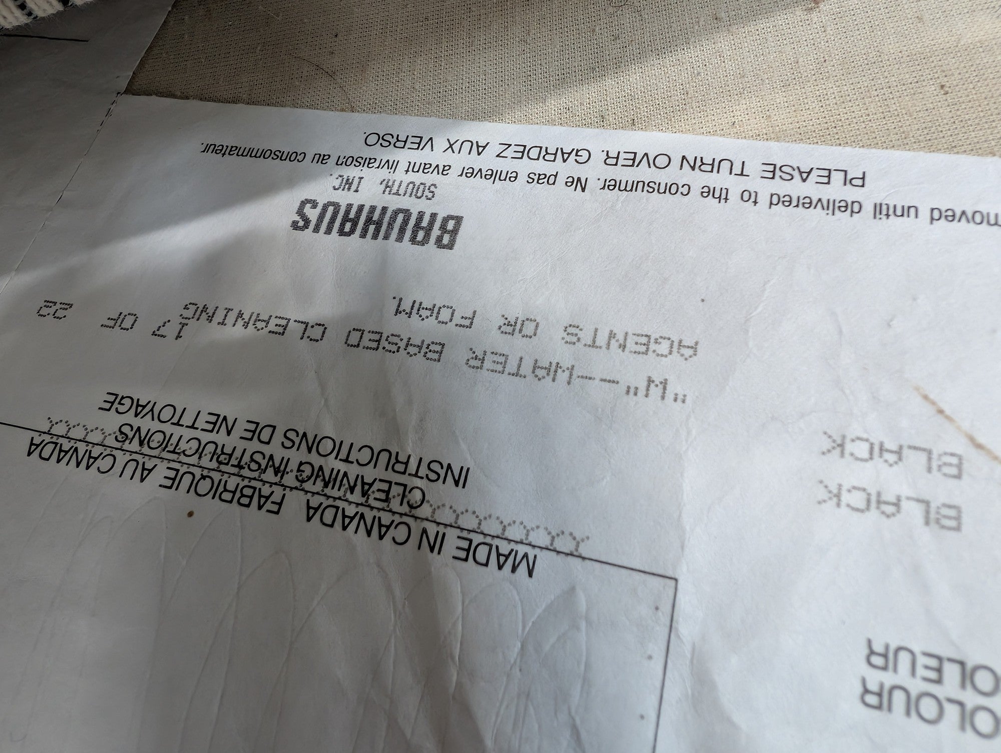 Bauhaus Pinstripe Two-Seater Loveseat with Rolled Arms