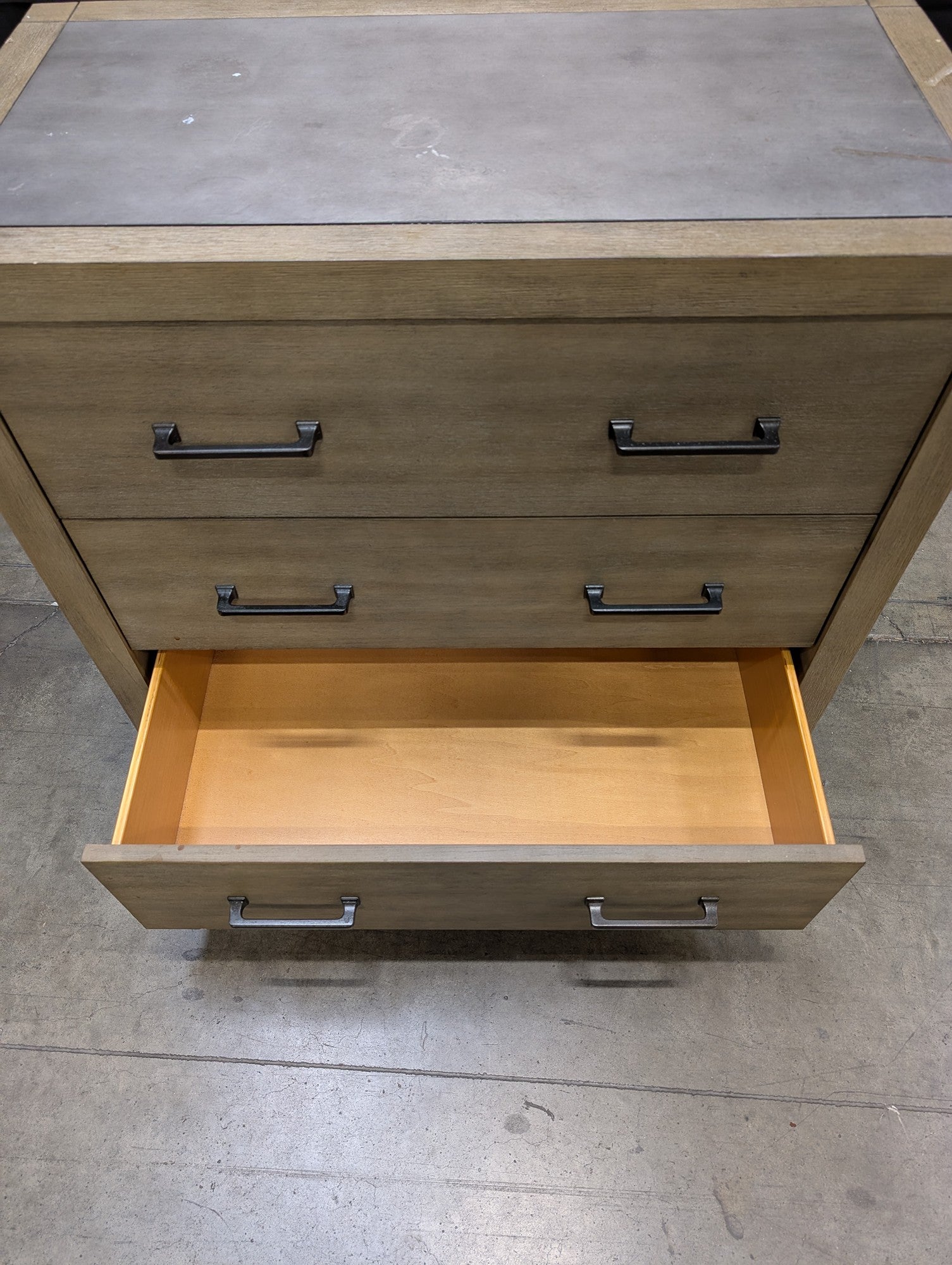 Rustic Three Drawer Dresser