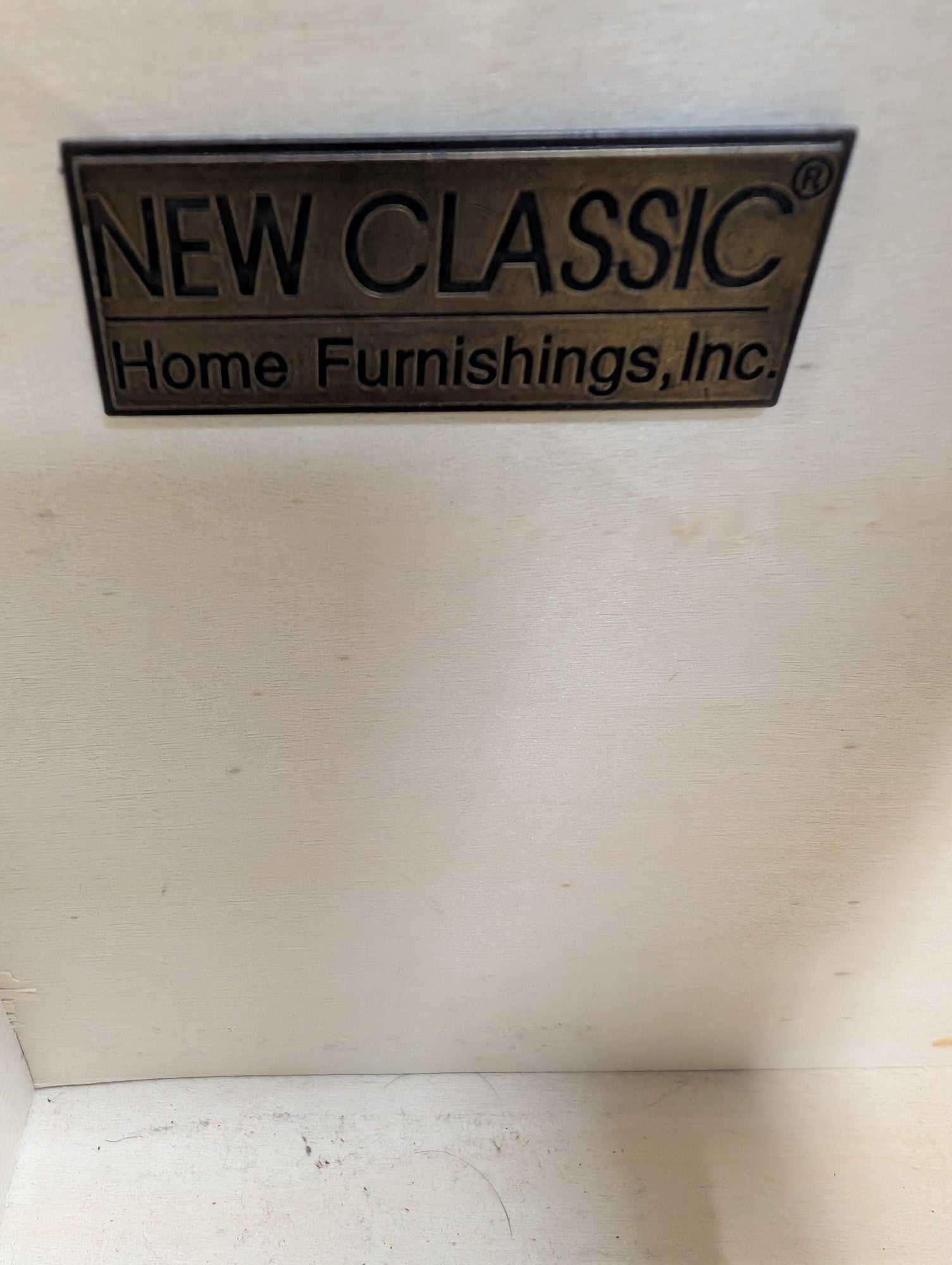New Classic Home Furnishings Rich Wood Dresser with Cabinet
