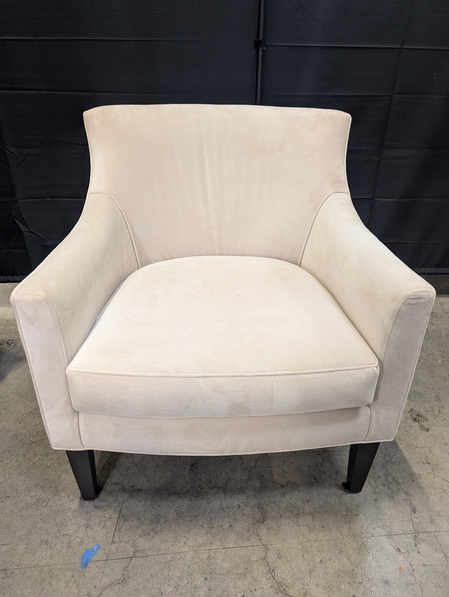 Room & Board Modern Cream Club Armchair