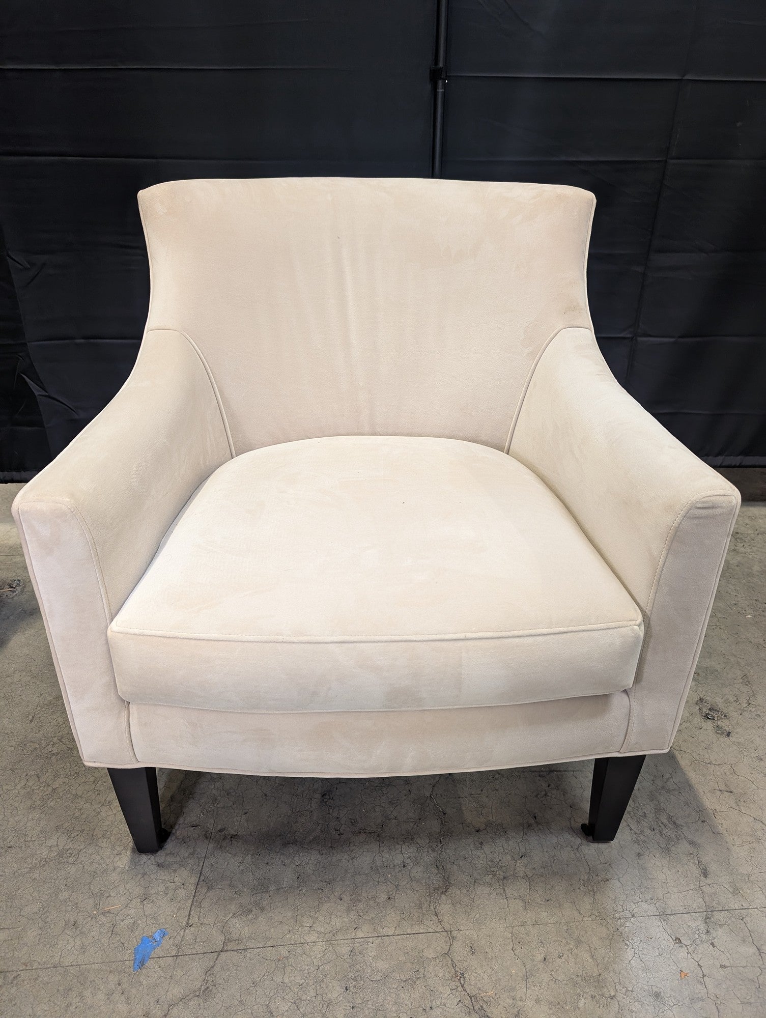Room & Board Modern Cream Club Armchair