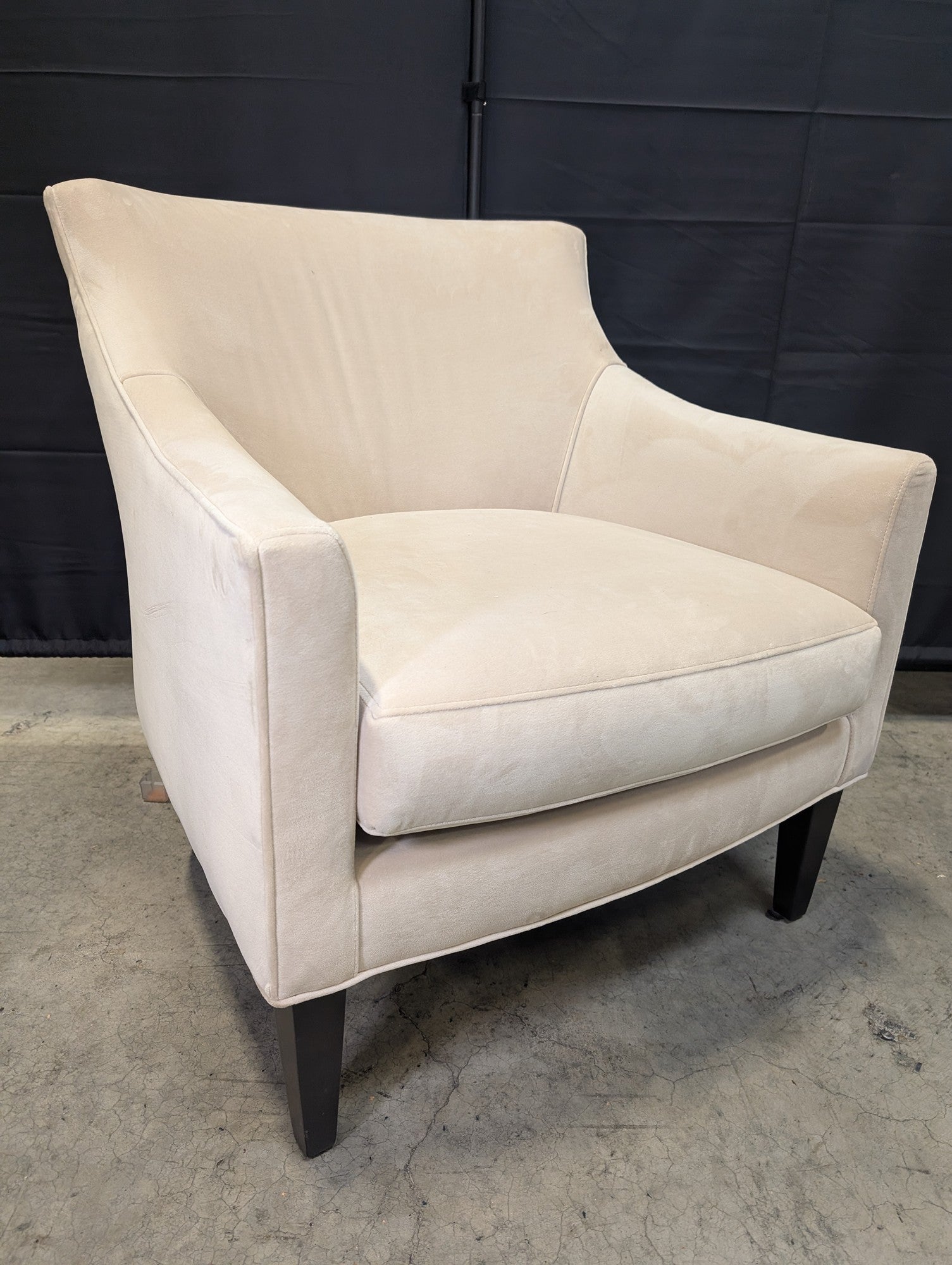 Room & Board Modern Cream Club Armchair
