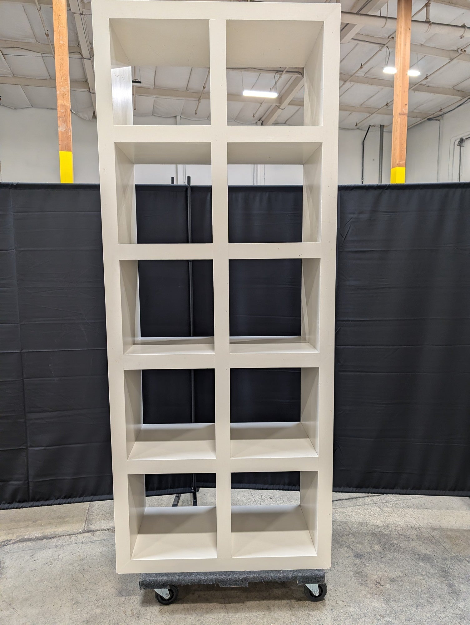 Modern Geometric Cube Display Shelf